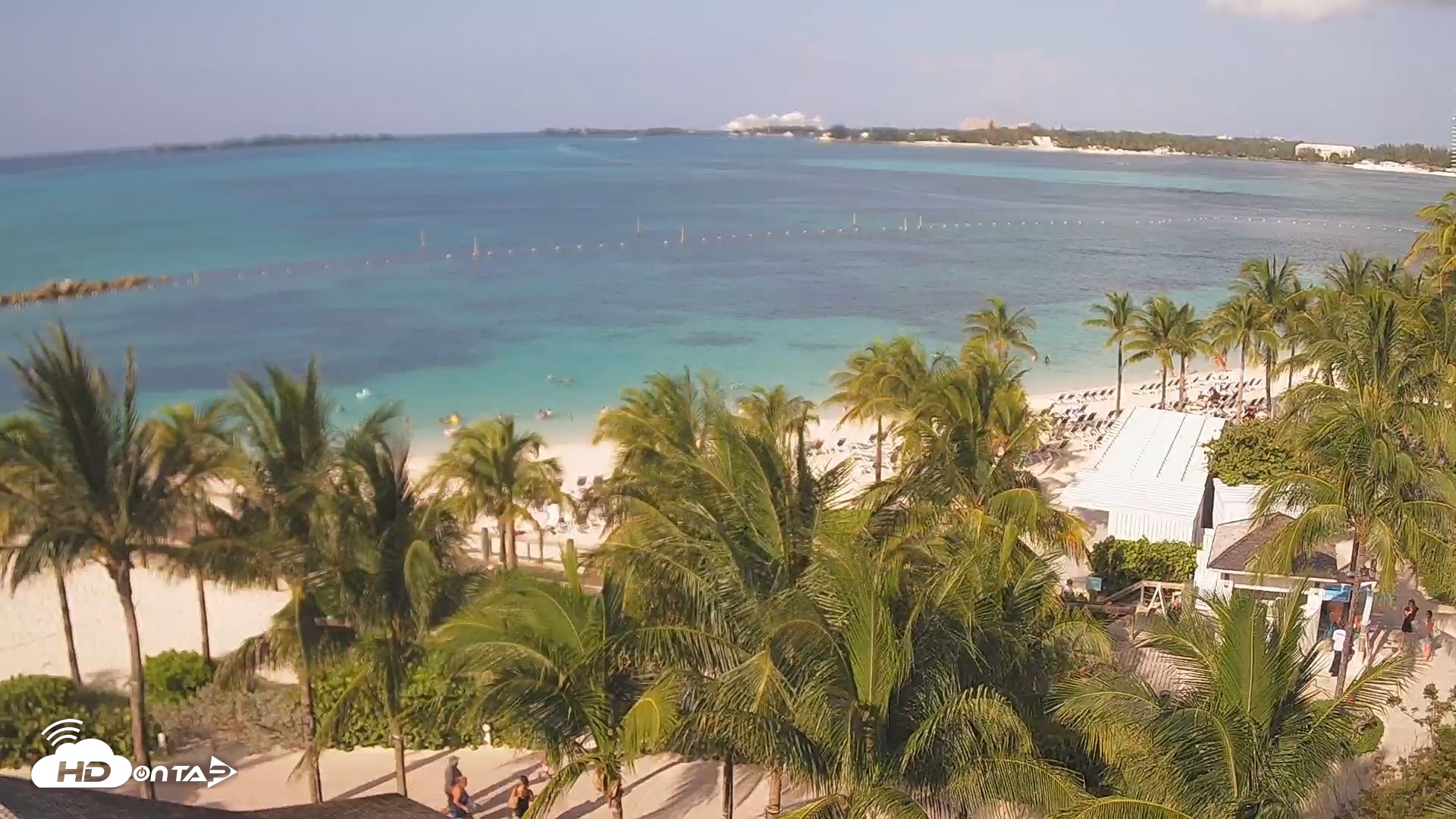 Snapshot of Baha Mar Resort - Nassau Bahamas Live Webcam taken Jun 23, 2026, 5:39pm EDT