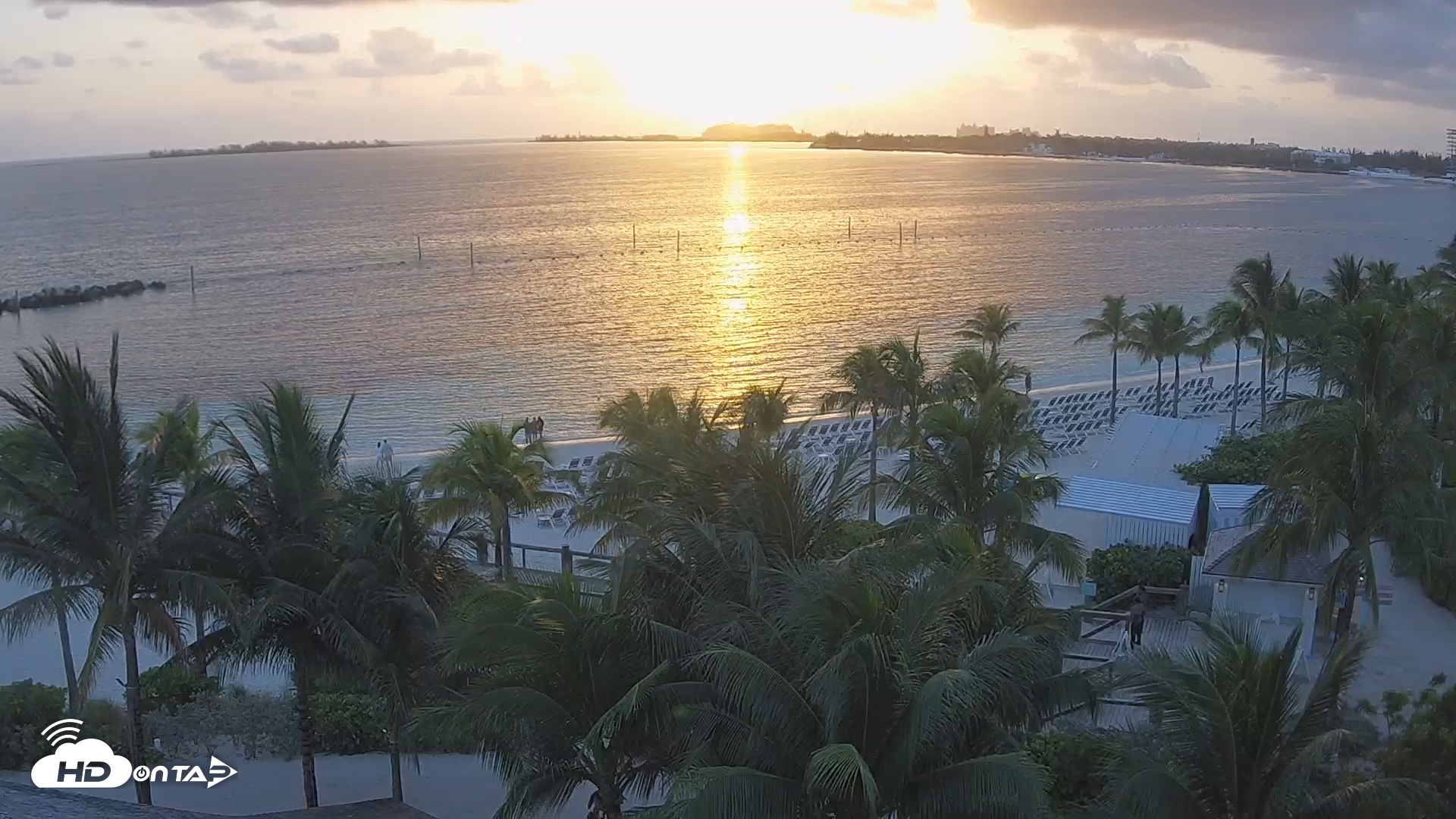 Snapshot of Baha Mar Resort - Nassau Bahamas Live Webcam taken Jul 25, 2025, 6:44am EDT