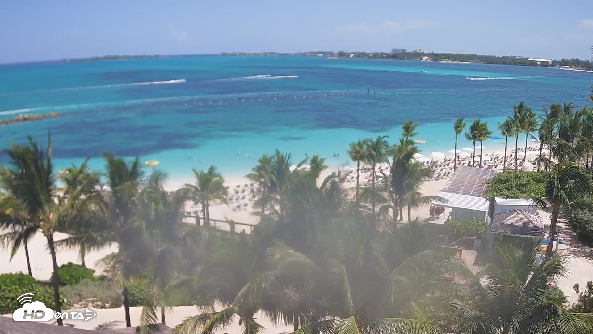 Snapshot of Baha Mar Resort - Nassau Bahamas Live Webcam taken Sep 14, 2026, 12:43pm EDT