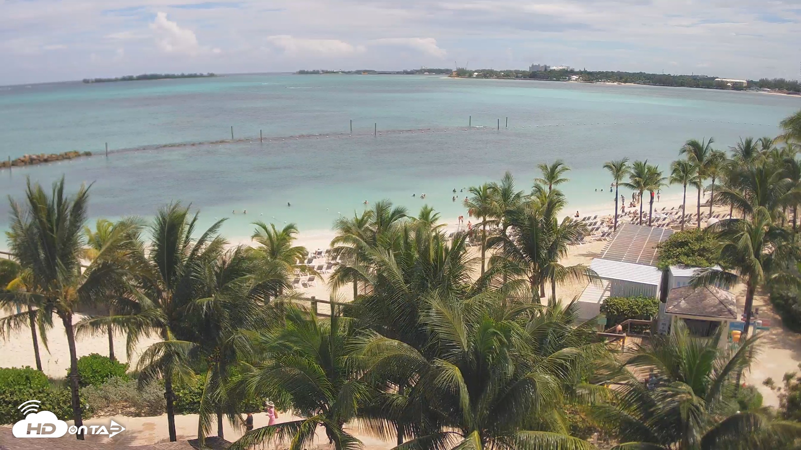 Snapshot of Baha Mar Resort - Nassau Bahamas Live Webcam taken Sep 25, 2026, 12:24pm EDT