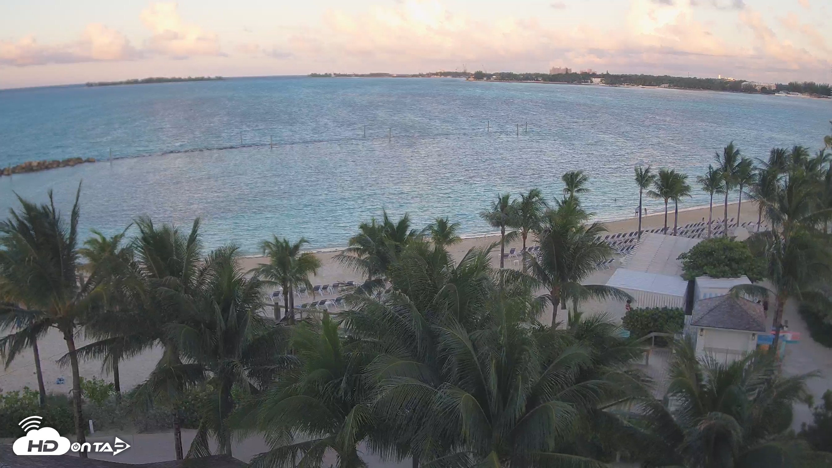 Snapshot of Baha Mar Resort - Nassau Bahamas Live Webcam taken Oct 14, 2026, 6:29pm EDT