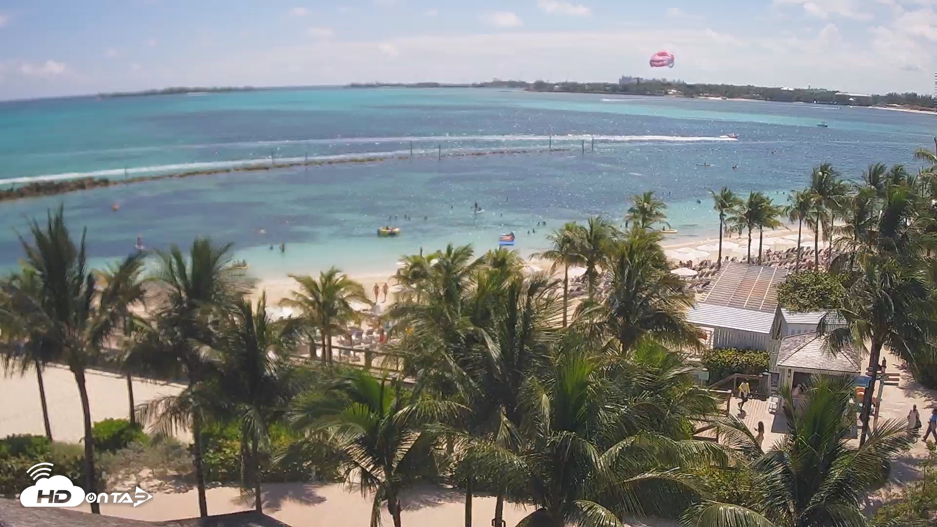 Snapshot of Baha Mar Resort - Nassau Bahamas Live Webcam taken Jun 12, 2026, 10:45am EDT