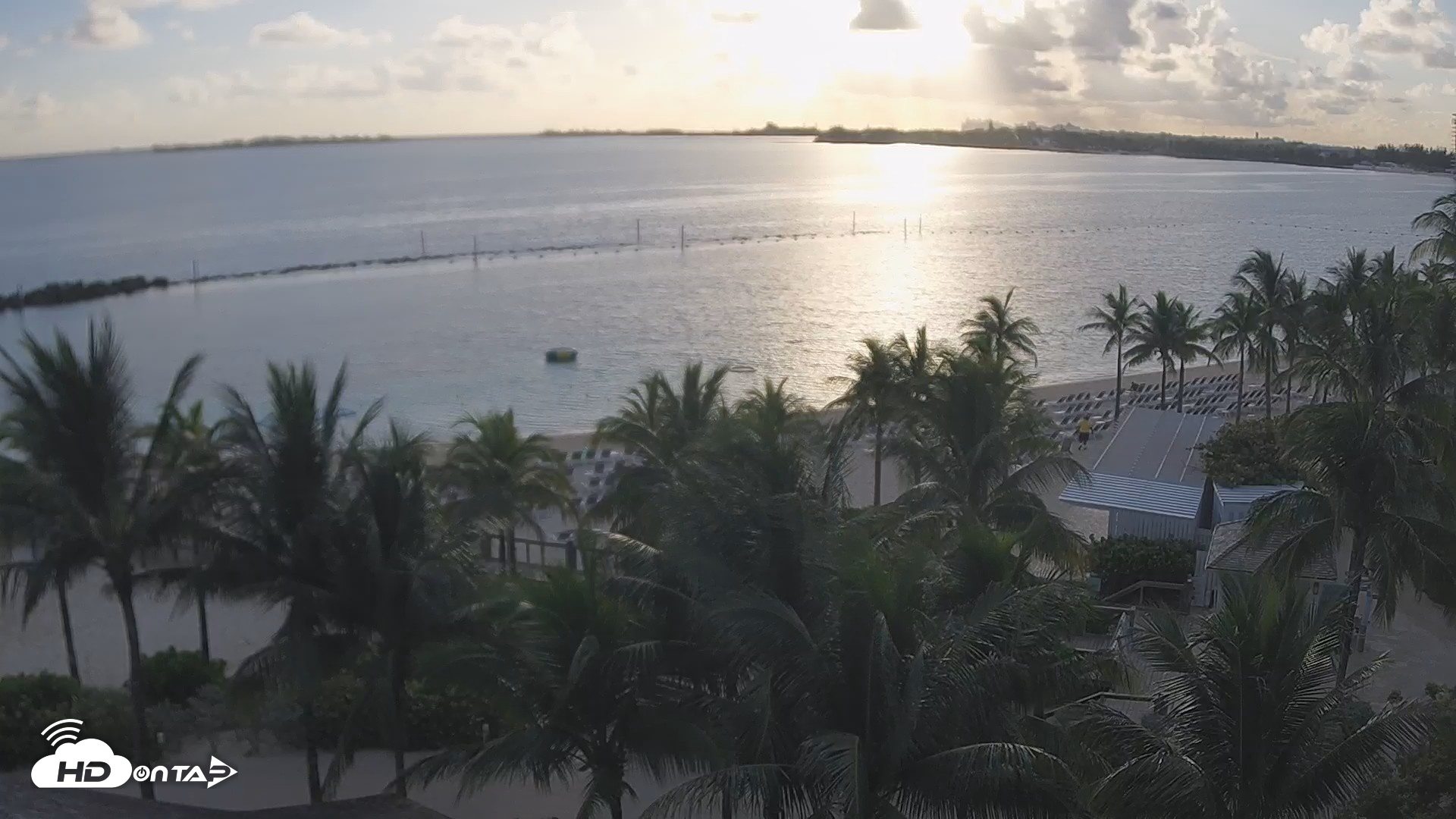 Snapshot of Baha Mar Resort - Nassau Bahamas Live Webcam taken Aug 5, 2026, 7:21am EDT