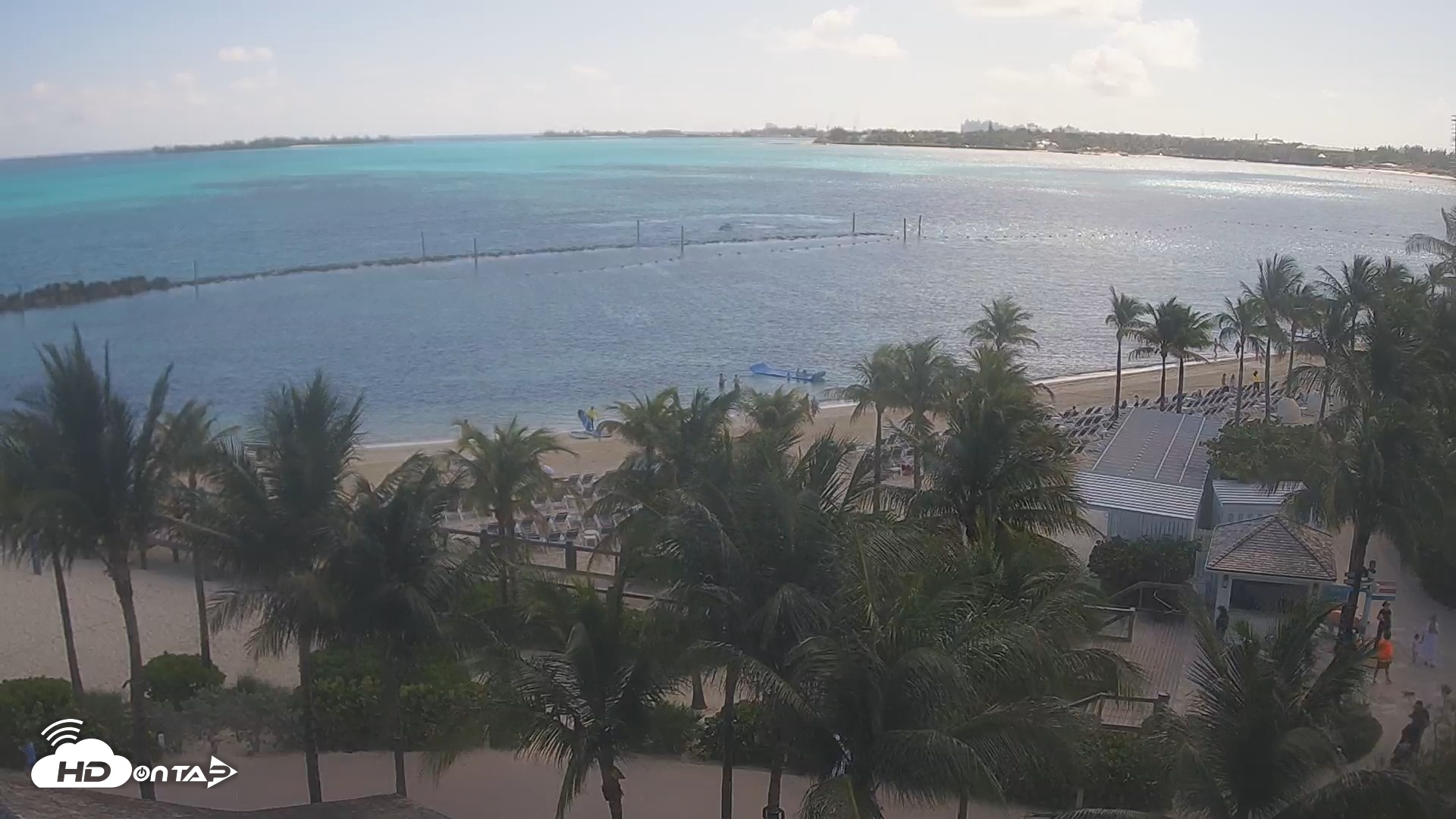 Snapshot of Baha Mar Resort - Nassau Bahamas Live Webcam taken Apr 25, 2026, 9:52am EDT