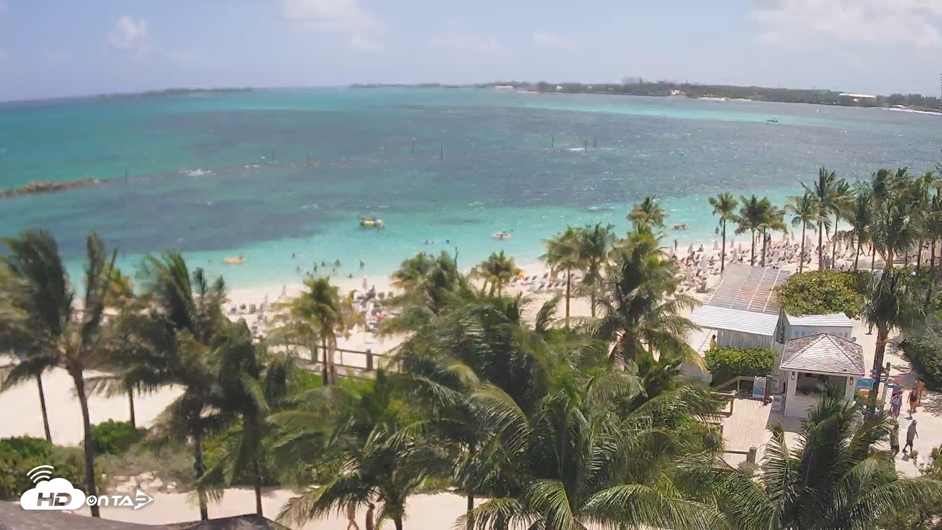 Snapshot of Baha Mar Resort - Nassau Bahamas Live Webcam taken Aug 6, 2026, 11:41am EDT