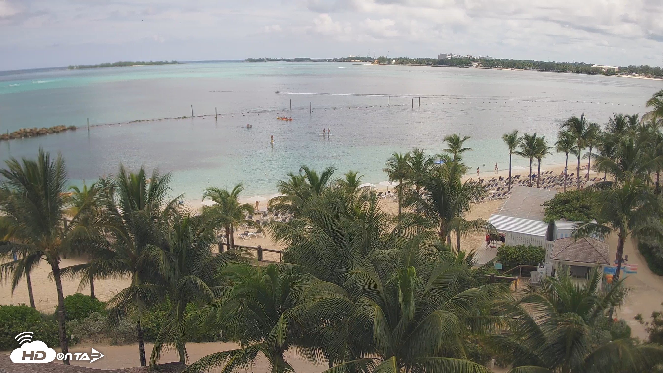 Snapshot of Baha Mar Resort - Nassau Bahamas Live Webcam taken Sep 22, 2026, 11:51am EDT