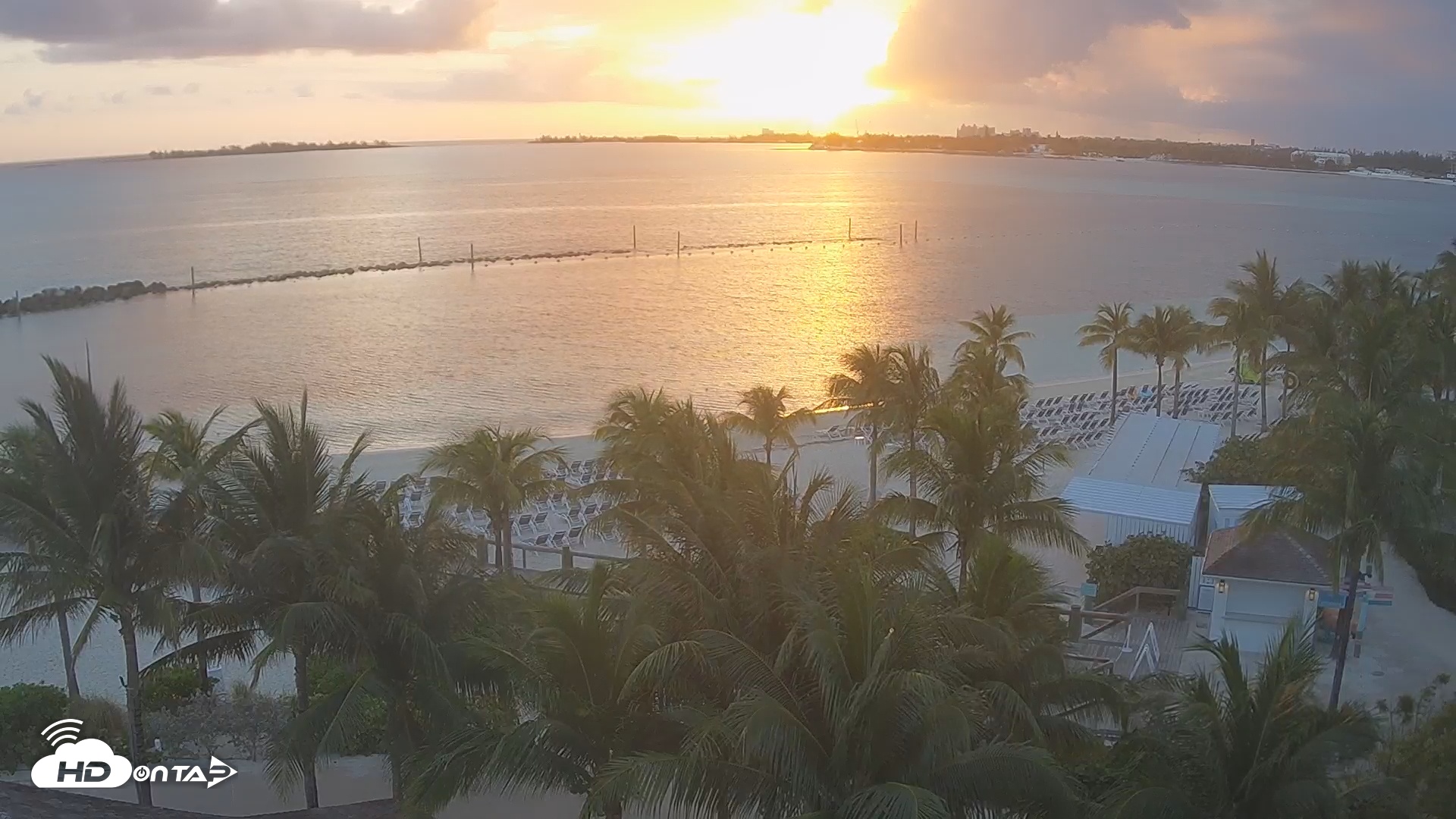 Snapshot of Baha Mar Resort - Nassau Bahamas Live Webcam taken May 3, 2025, 6:41am EDT