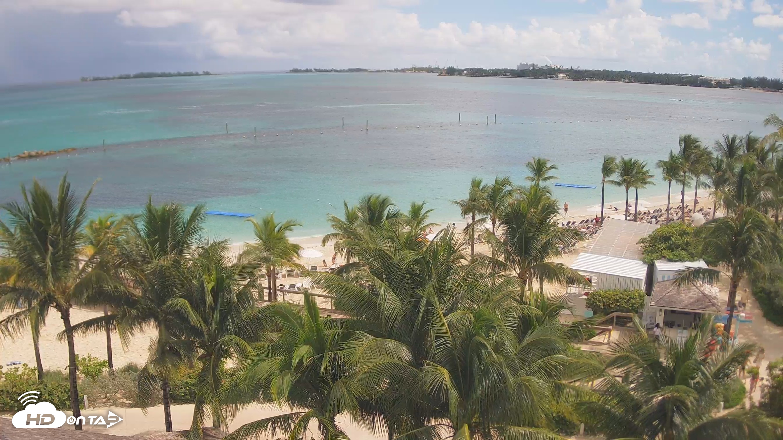 Snapshot of Baha Mar Resort - Nassau Bahamas Live Webcam taken Oct 14, 2026, 11:54am EDT