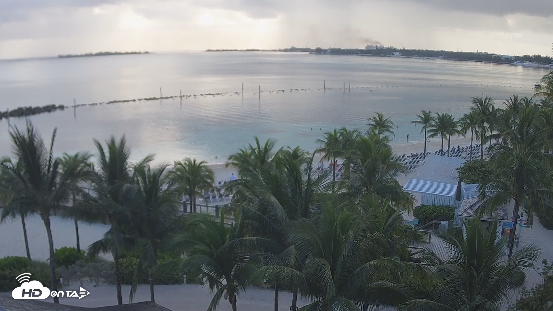 Snapshot of Baha Mar Resort - Nassau Bahamas Live Webcam taken Jun 21, 2026, 8:58am EDT