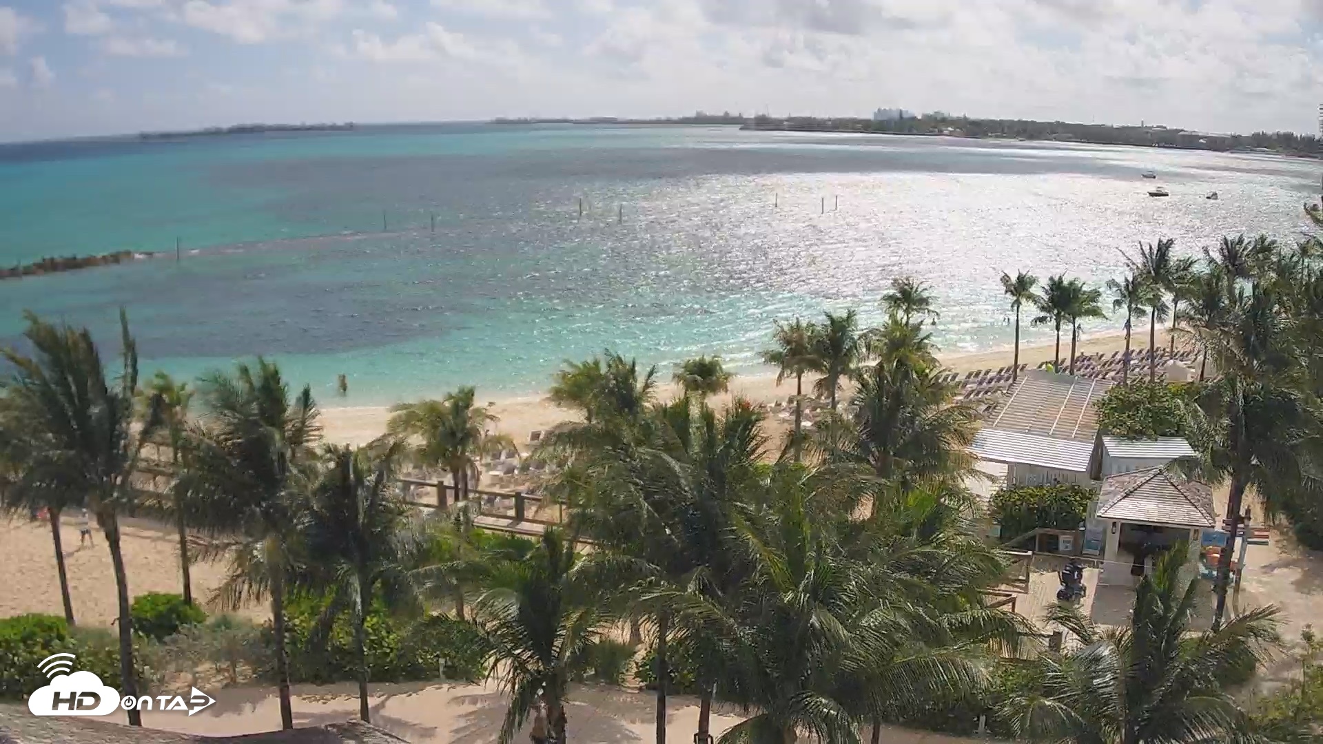 Snapshot of Baha Mar Resort - Nassau Bahamas Live Webcam taken May 20, 2026, 9:48am EDT