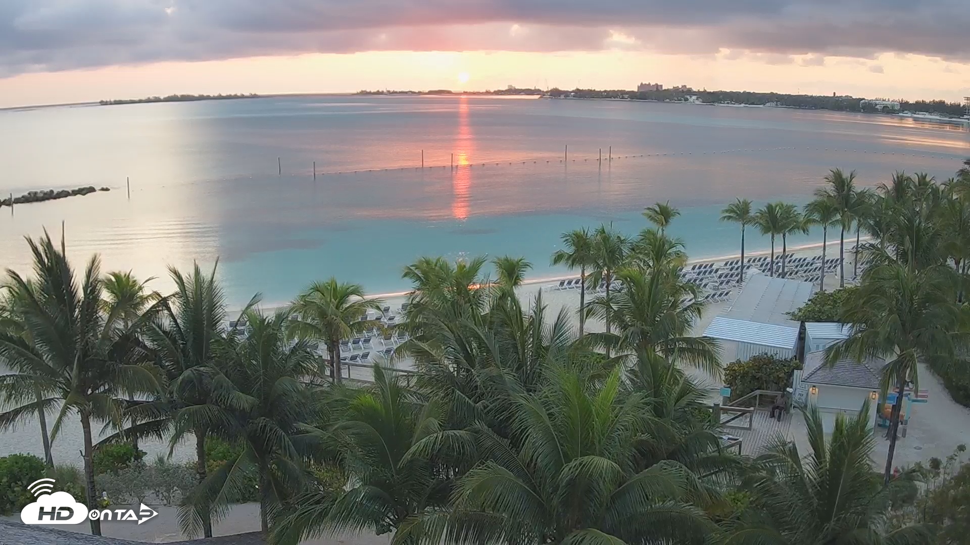 Snapshot of Baha Mar Resort - Nassau Bahamas Live Webcam taken May 23, 2025, 6:27am EDT