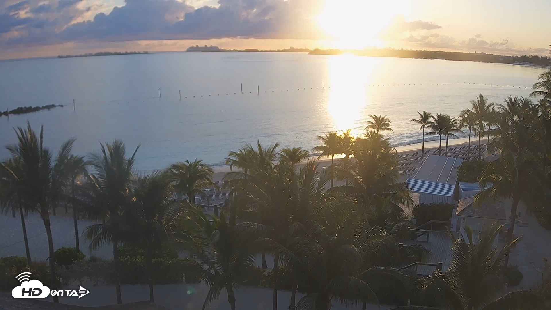 Snapshot of Baha Mar Resort - Nassau Bahamas Live Webcam taken Apr 28, 2026, 6:58am EDT