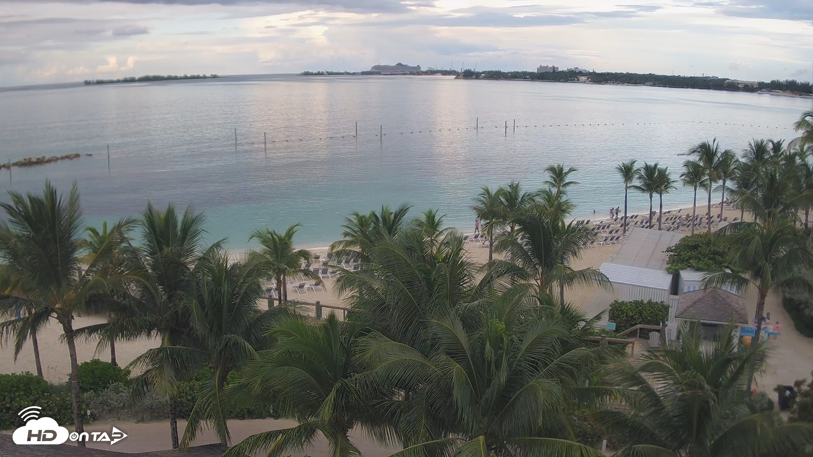 Snapshot of Baha Mar Resort - Nassau Bahamas Live Webcam taken Sep 21, 2026, 5:56pm EDT
