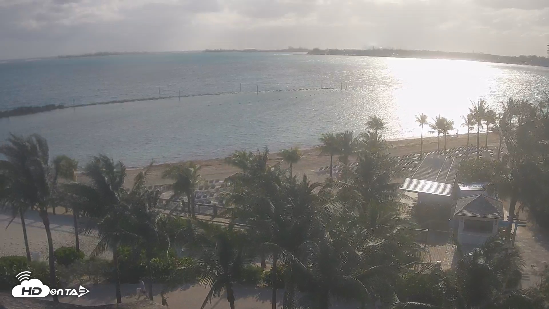 Snapshot of Baha Mar Resort - Nassau Bahamas Live Webcam taken Apr 22, 2026, 8:37am EDT