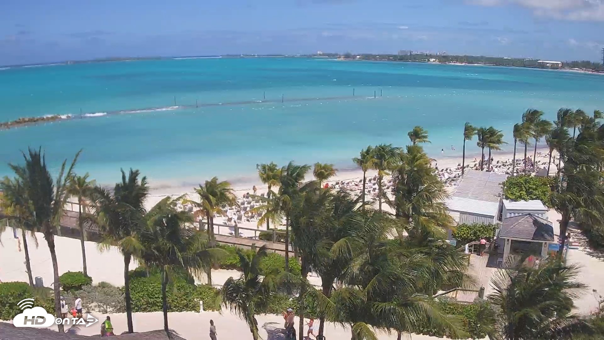 Snapshot of Baha Mar Resort - Nassau Bahamas Live Webcam taken Apr 10, 2026, 2:02pm EDT