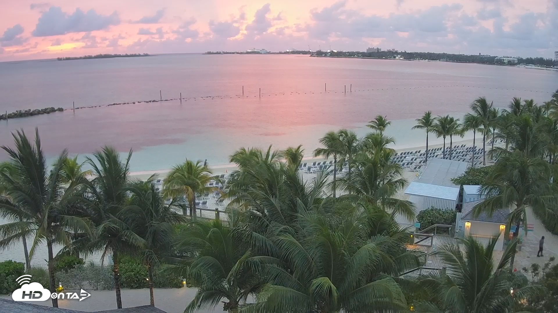 Snapshot of Baha Mar Resort - Nassau Bahamas Live Webcam taken Jul 3, 2025, 6:19am EDT