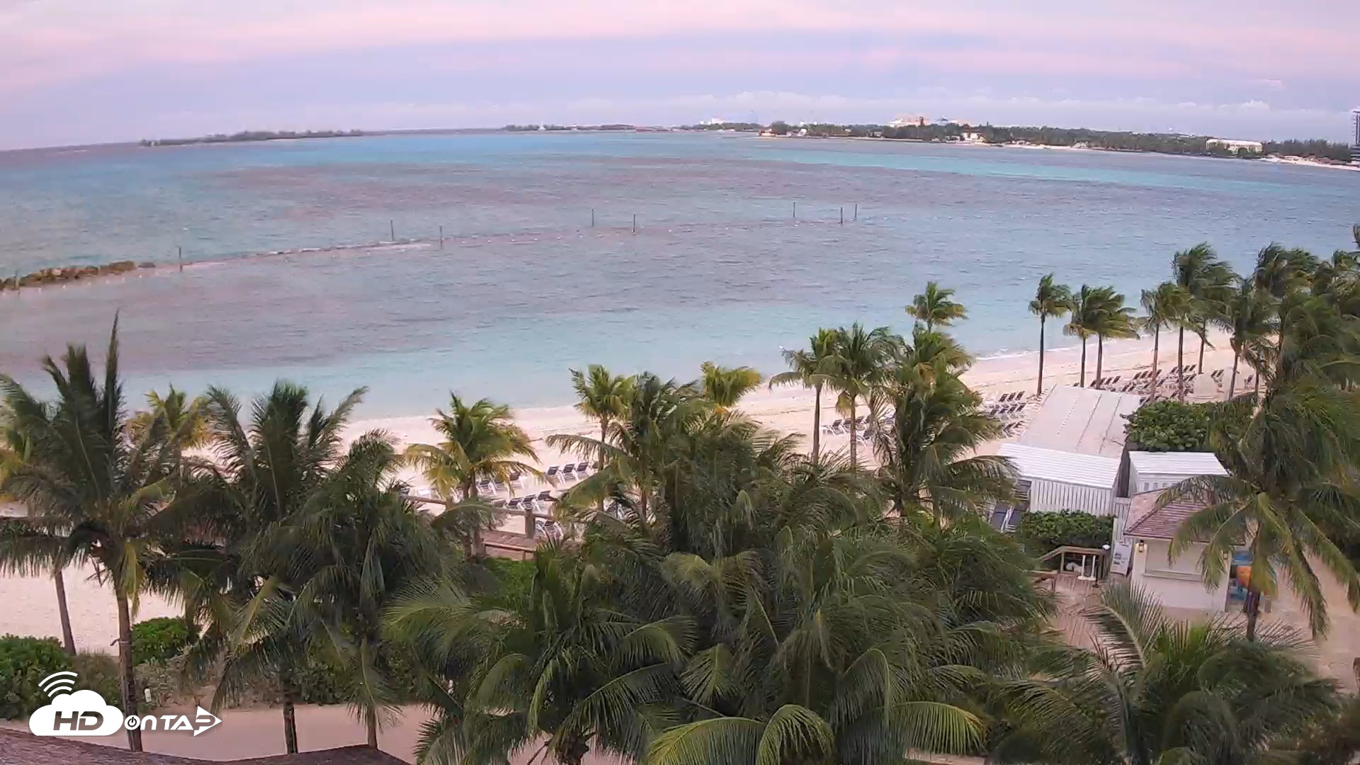 Snapshot of Baha Mar Resort - Nassau Bahamas Live Webcam taken Oct 29, 2025, 6:34pm EDT