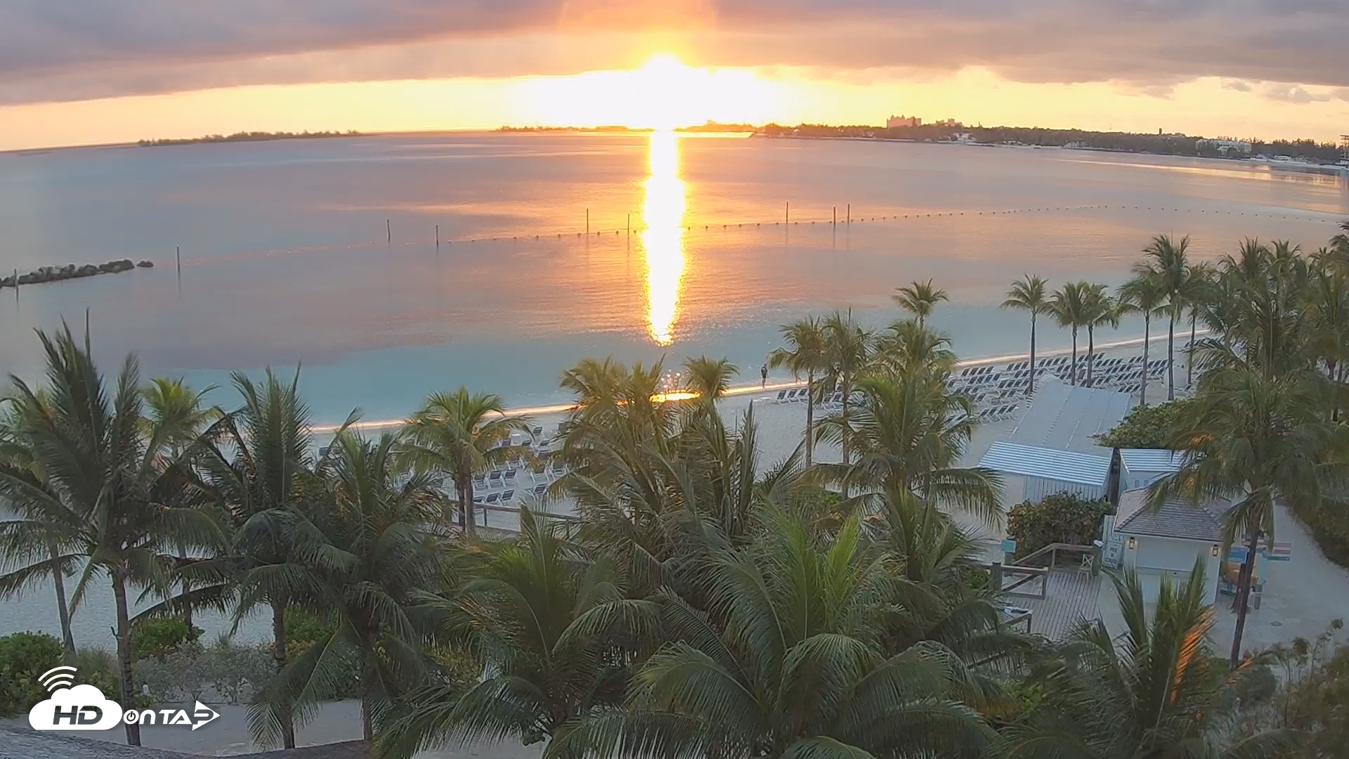 Snapshot of Baha Mar Resort - Nassau Bahamas Live Webcam taken May 23, 2025, 6:36am EDT