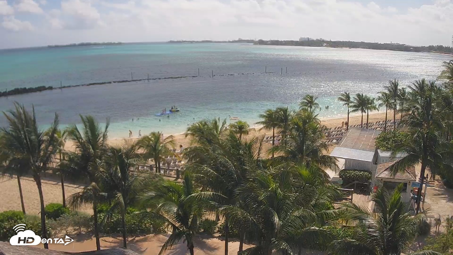 Snapshot of Baha Mar Resort - Nassau Bahamas Live Webcam taken May 25, 2026, 9:58am EDT