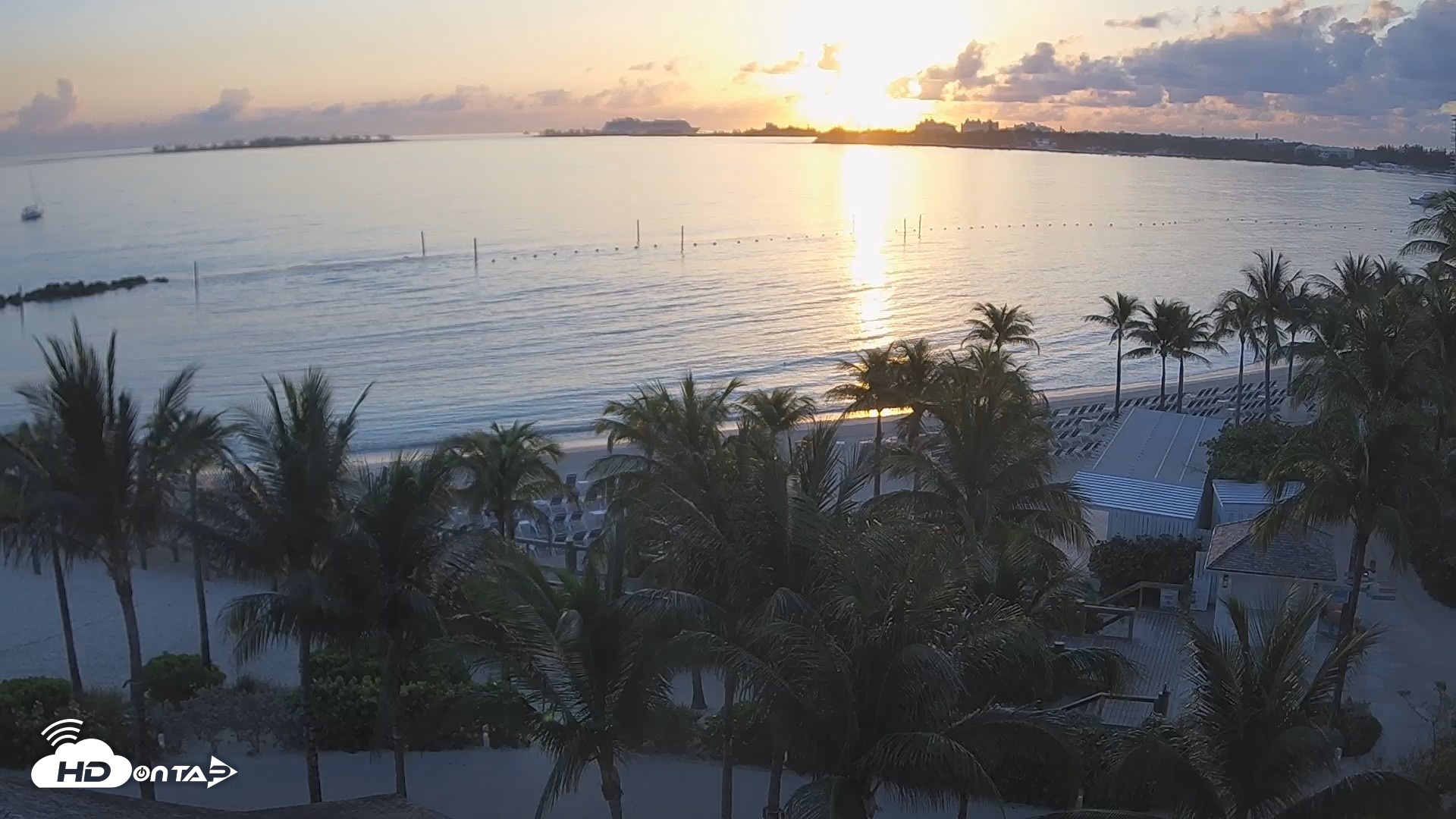 Snapshot of Baha Mar Resort - Nassau Bahamas Live Webcam taken Apr 30, 2026, 6:45am EDT