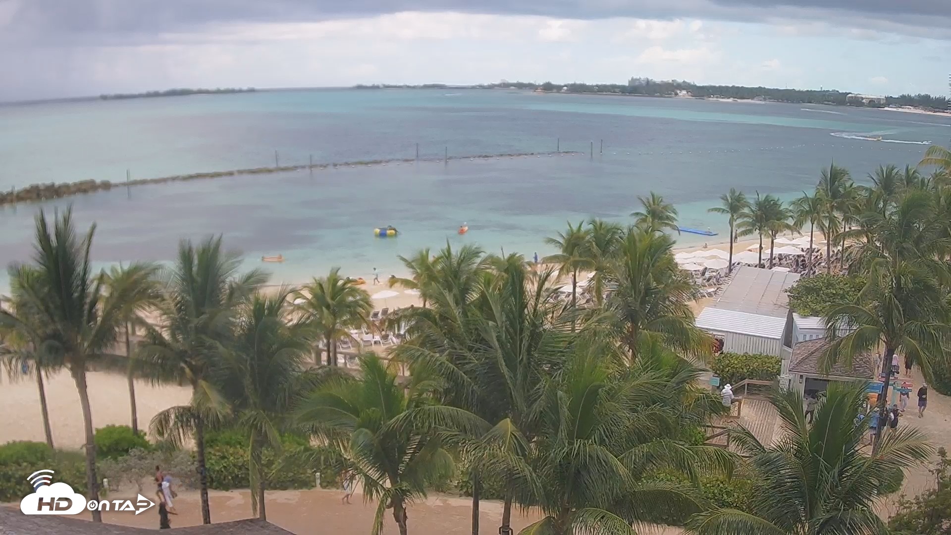 Snapshot of Baha Mar Resort - Nassau Bahamas Live Webcam taken Jun 13, 2026, 1:37pm EDT
