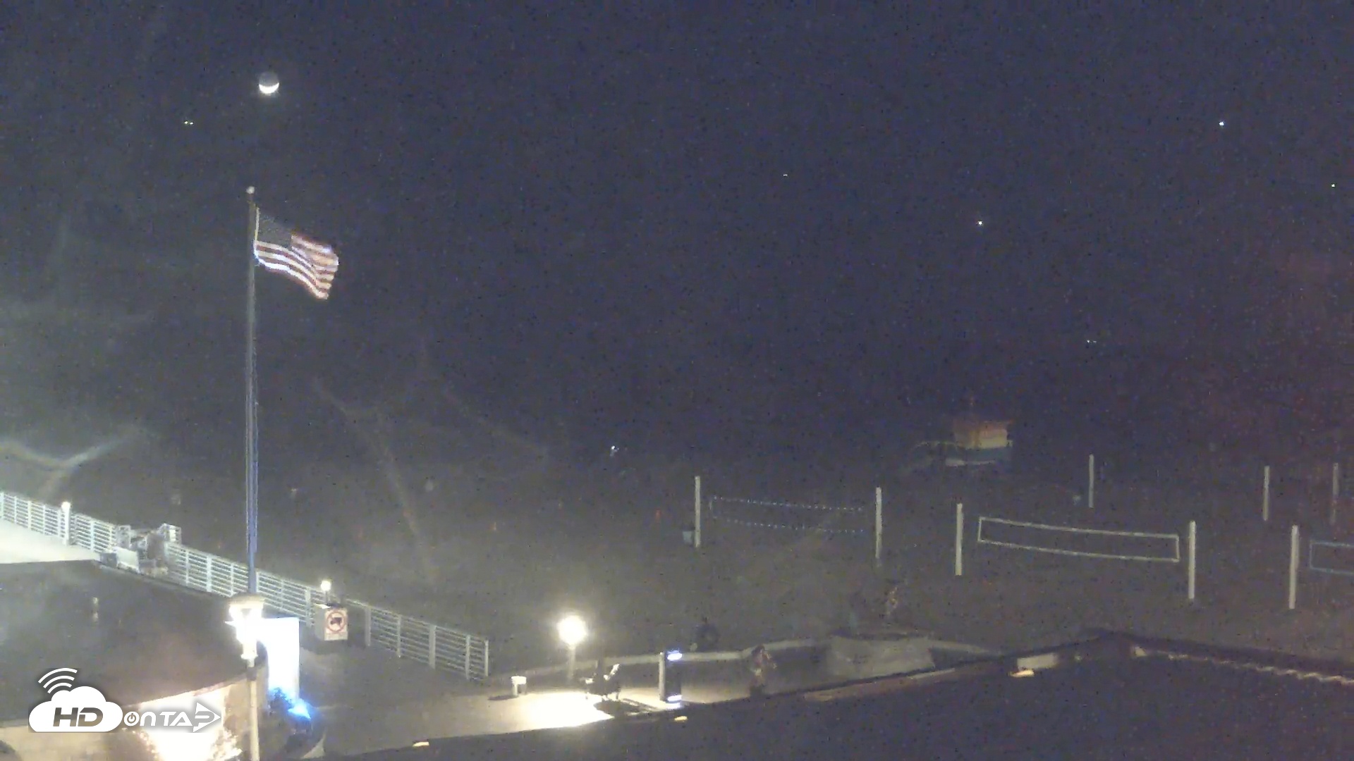 Snapshot of Hermosa Beach Pier North Live Webcam taken Mar 20, 2026, 8:39pm PDT