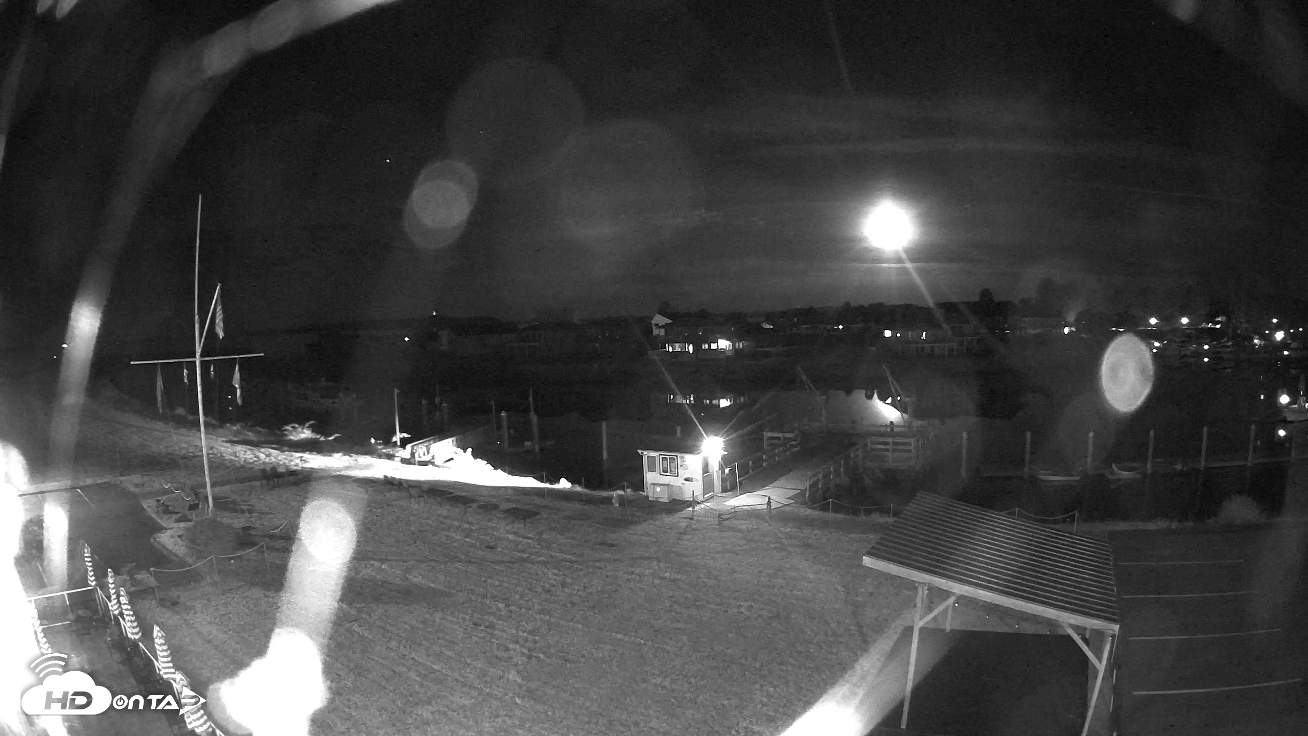 Snapshot of Point Roberts Marina SW Live Webcam taken Jun 24, 2026, 12:42am PDT