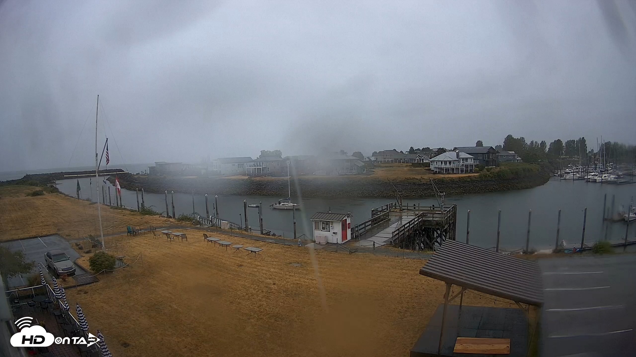 Snapshot of Point Roberts Marina SW Live Webcam taken Jul 2, 2026, 1:33pm PDT