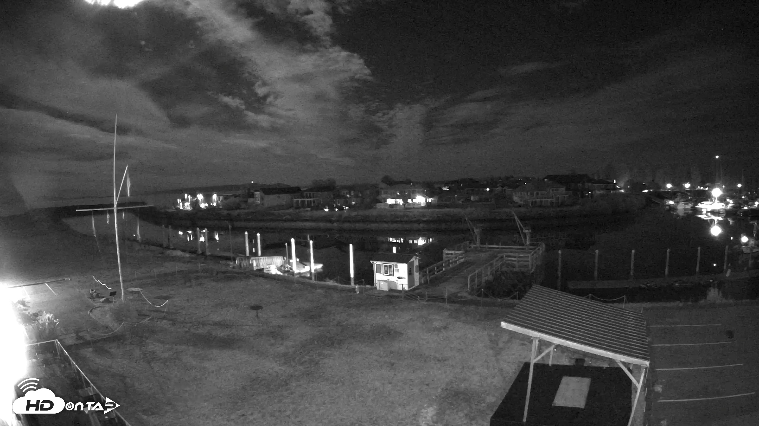 Snapshot of Point Roberts Marina SW Live Webcam taken Oct 21, 2026, 9:33pm PDT