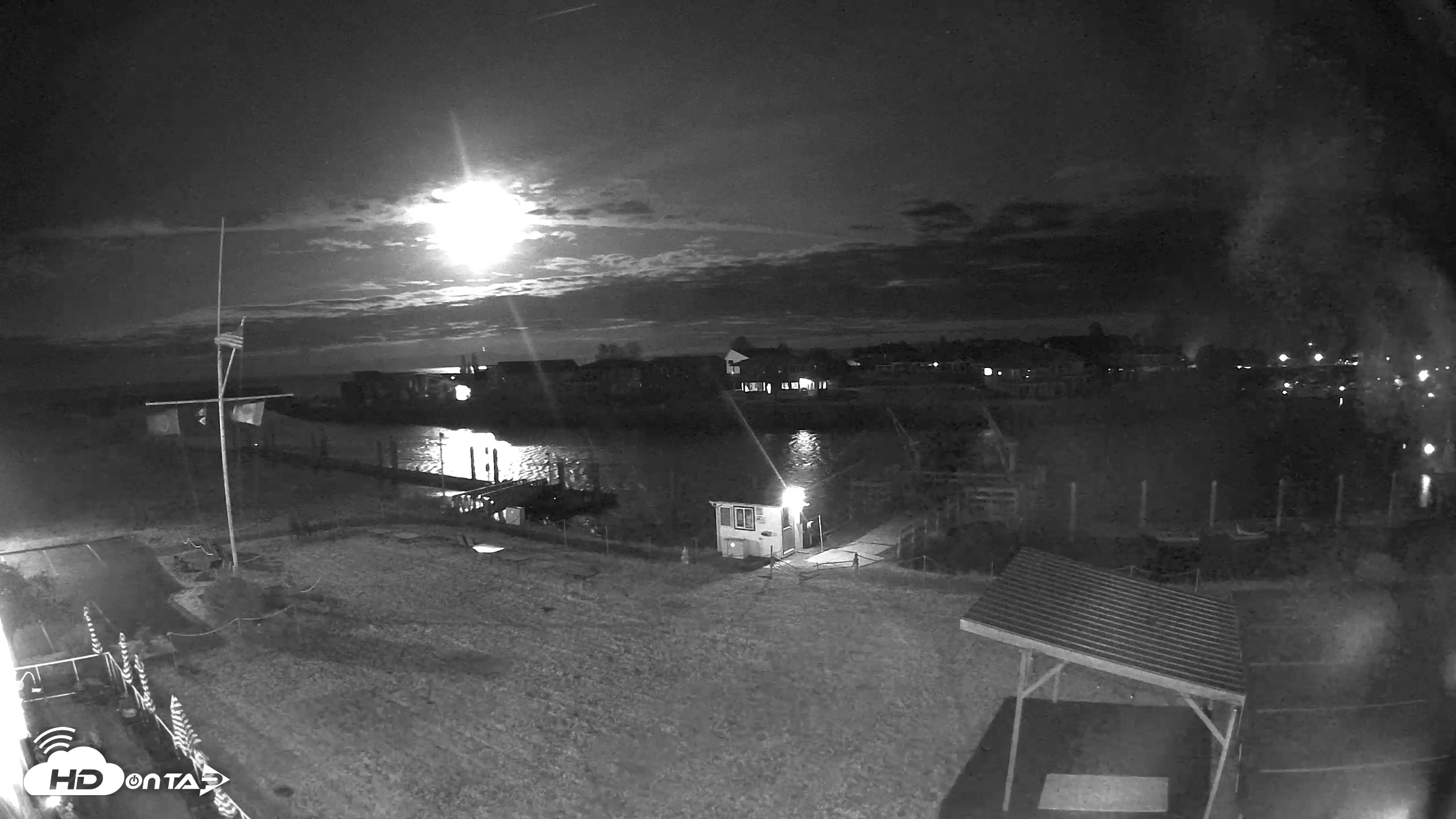 Snapshot of Point Roberts Marina SW Live Webcam taken Jun 29, 2026, 2:12am PDT