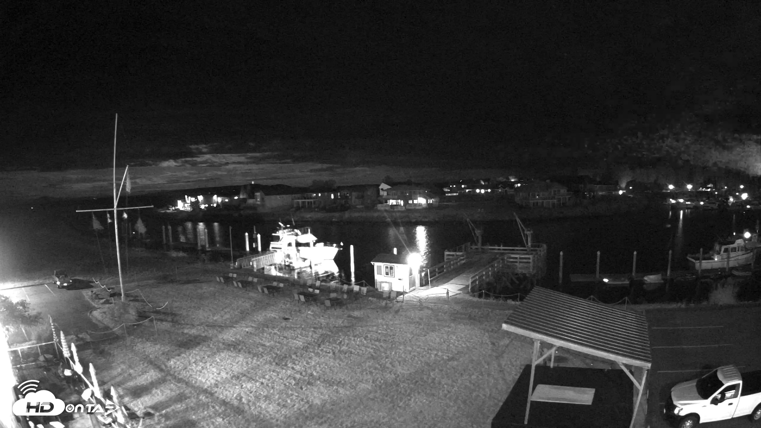 Snapshot of Point Roberts Marina SW Live Webcam taken Aug 22, 2026, 9:52pm PDT