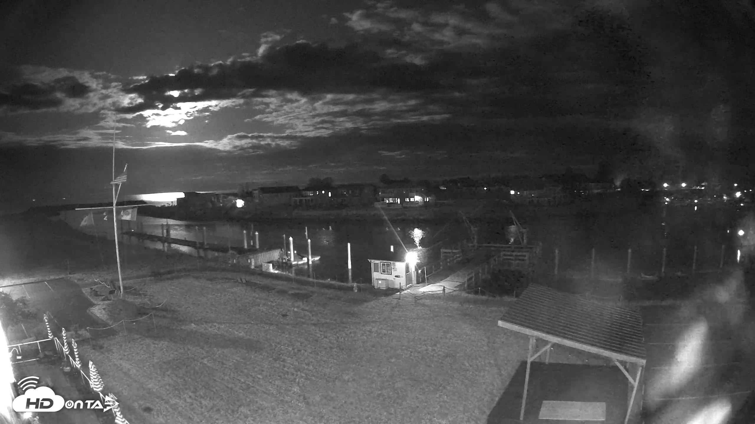 Snapshot of Point Roberts Marina SW Live Webcam taken Jun 29, 2026, 1:21am PDT