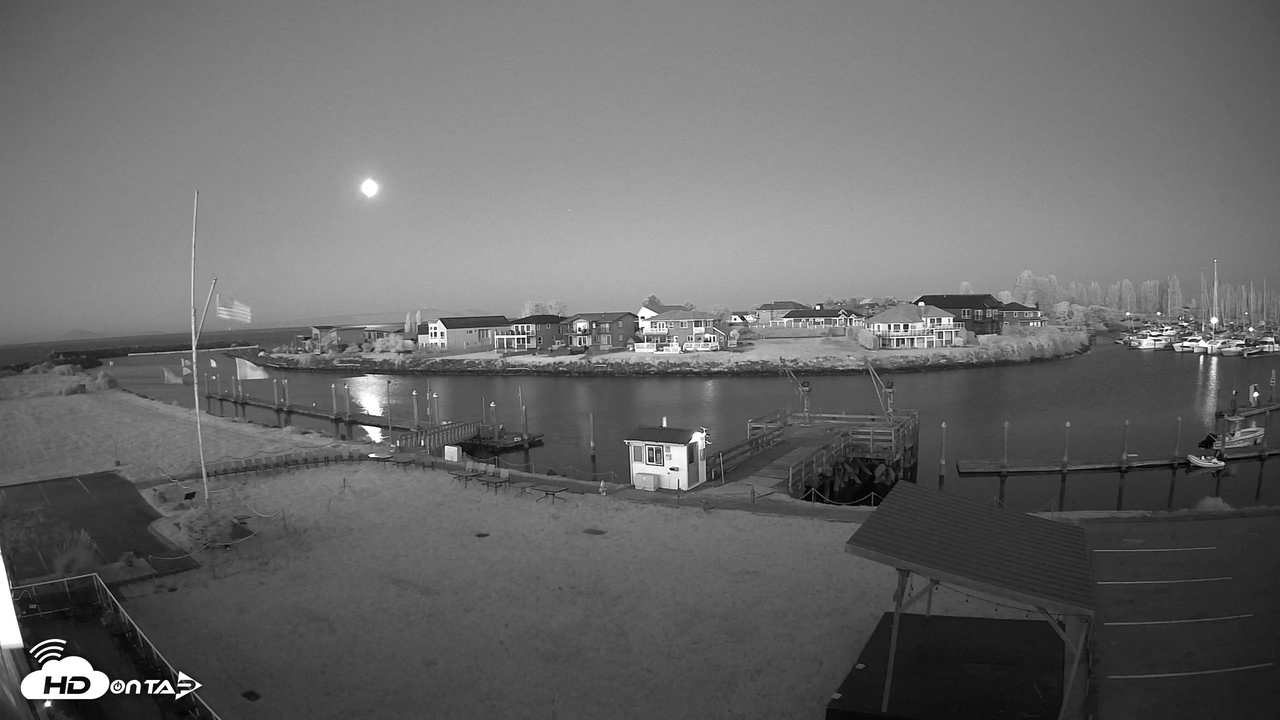 Snapshot of Point Roberts Marina SW Live Webcam taken May 5, 2026, 5:10am PDT