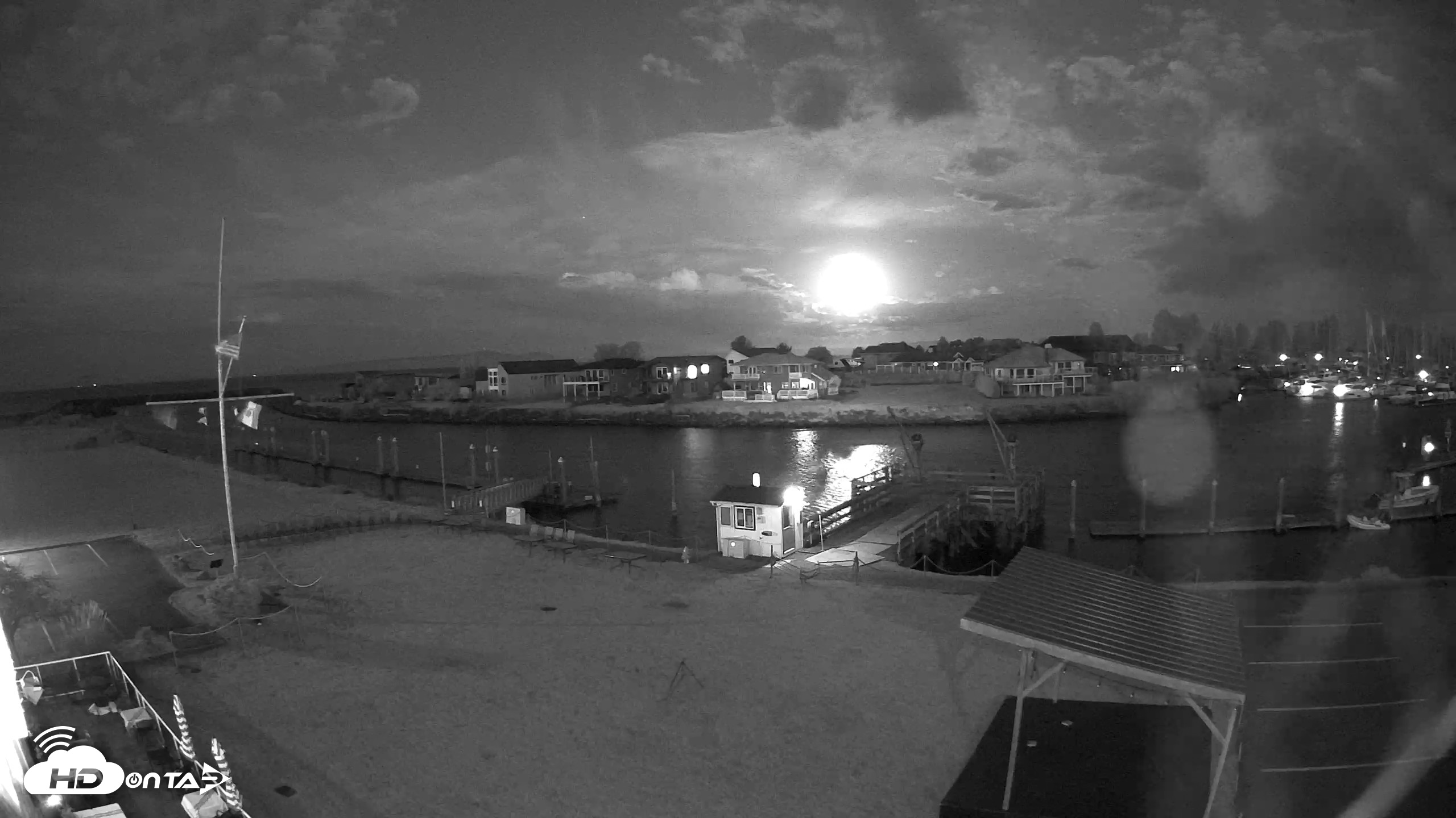 Snapshot of Point Roberts Marina SW Live Webcam taken May 2, 2026, 5:00am PDT