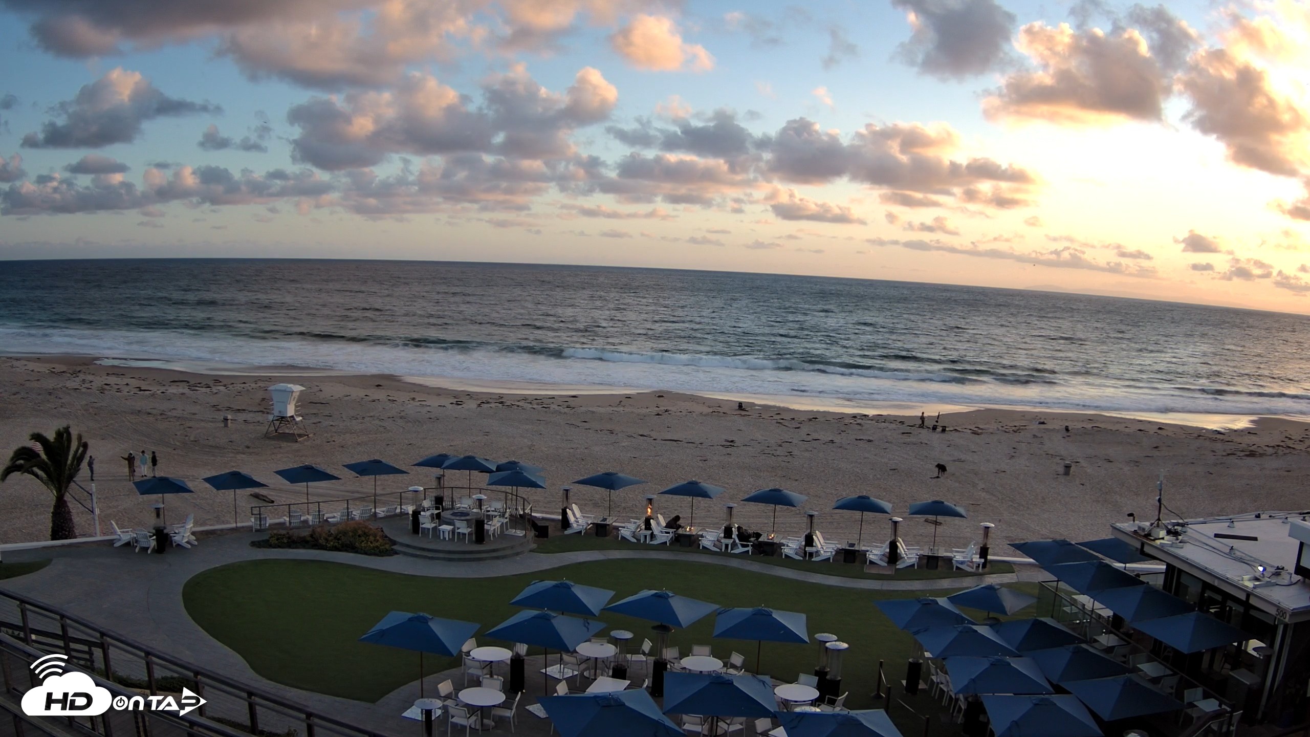 Snapshot of Monarch Bay Beach Club Live Webcam taken Apr 13, 2026, 7:09pm PDT