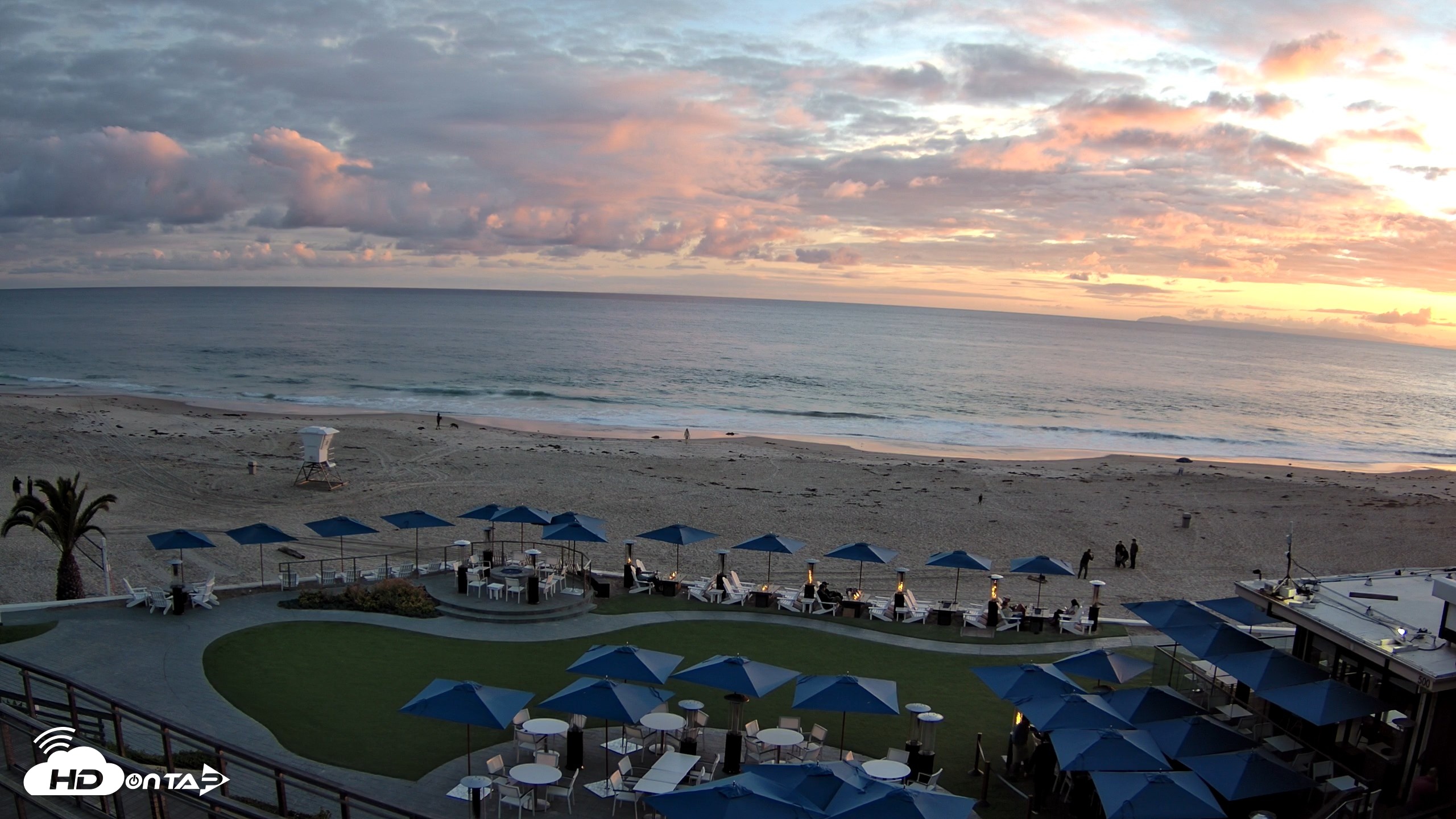 Snapshot of Monarch Bay Beach Club Live Webcam taken Apr 12, 2026, 7:15pm PDT