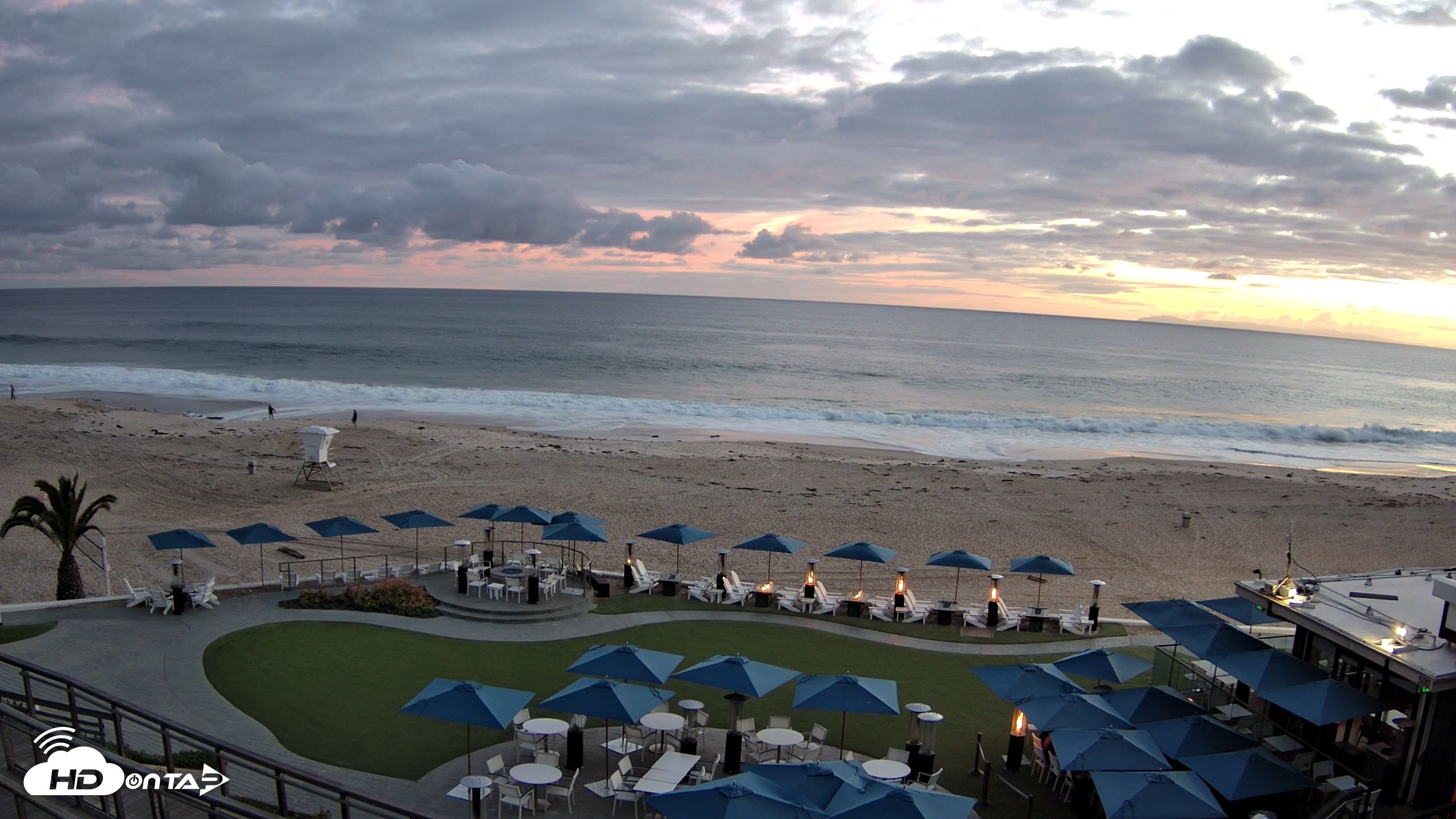 Snapshot of Monarch Bay Beach Club Live Webcam taken Apr 12, 2026, 7:30pm PDT