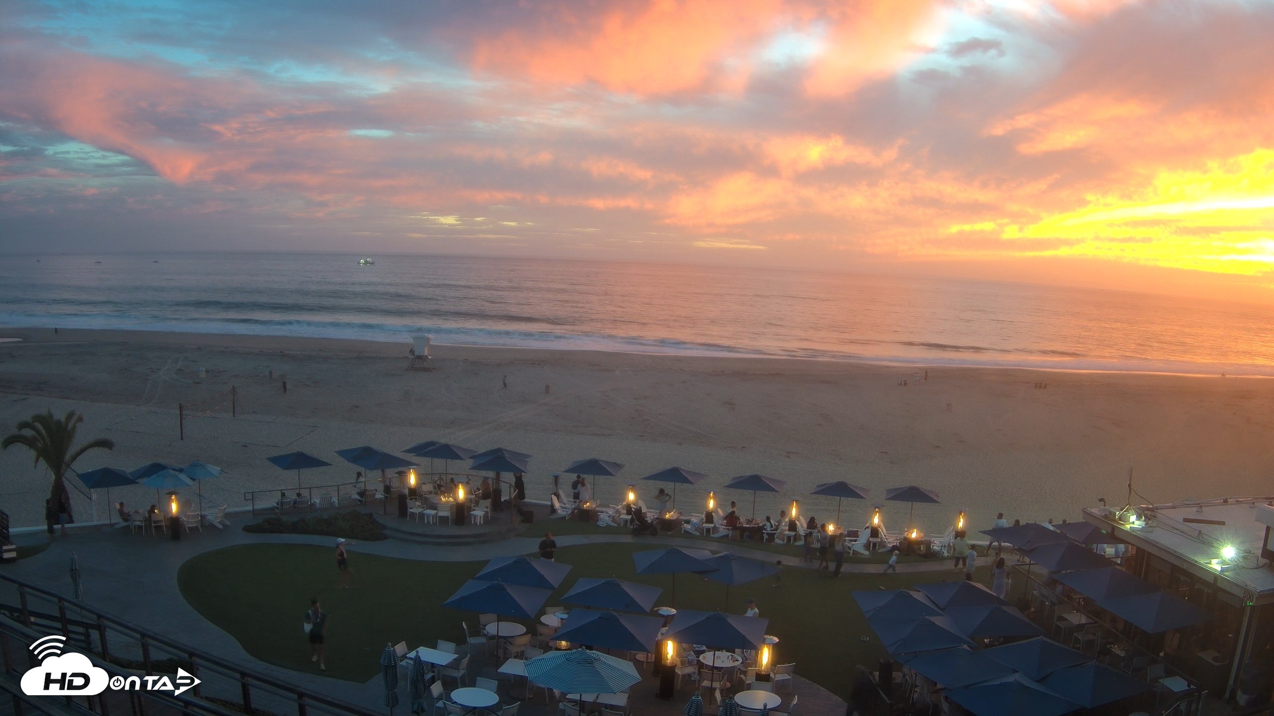 Snapshot of Monarch Bay Beach Club Live Webcam taken Sep 26, 2026, 6:52pm PDT