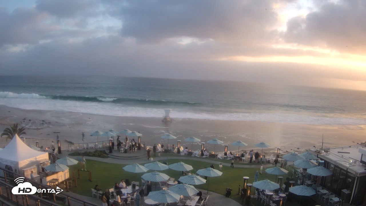 Snapshot of Monarch Bay Beach Club Live Webcam taken May 24, 2025, 7:28pm PDT