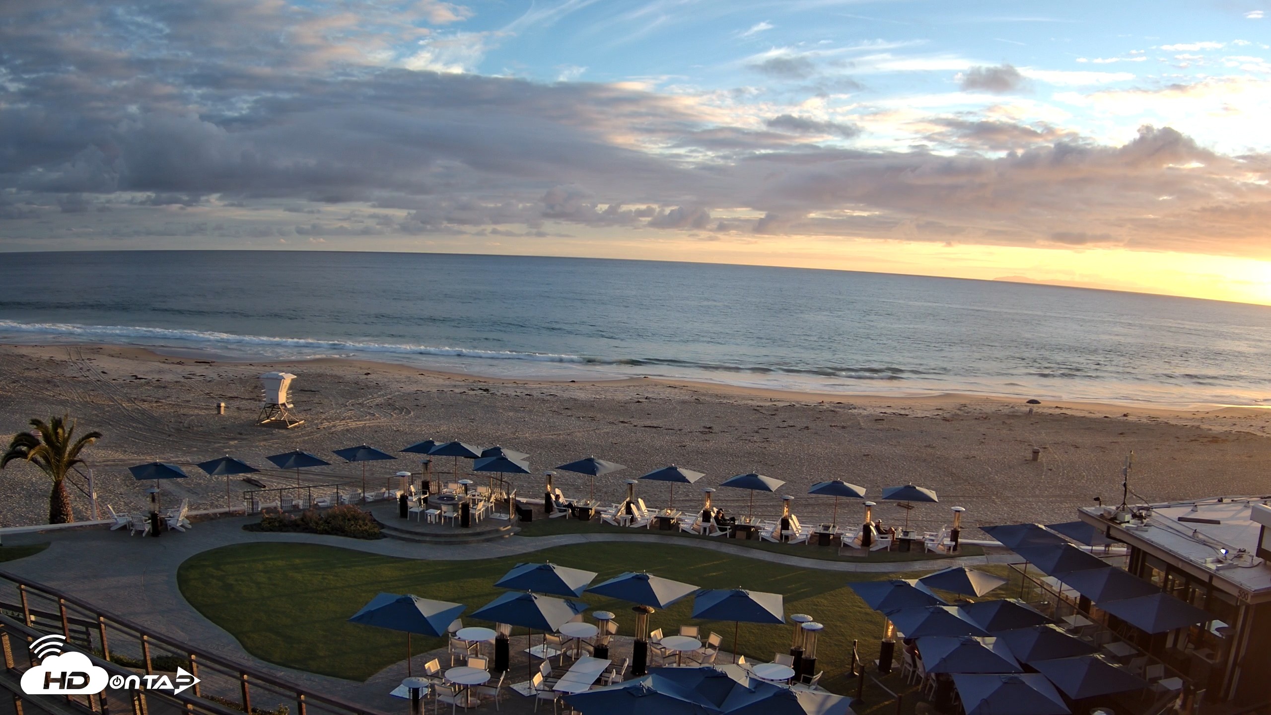 Snapshot of Monarch Bay Beach Club Live Webcam taken Apr 12, 2026, 7:05pm PDT