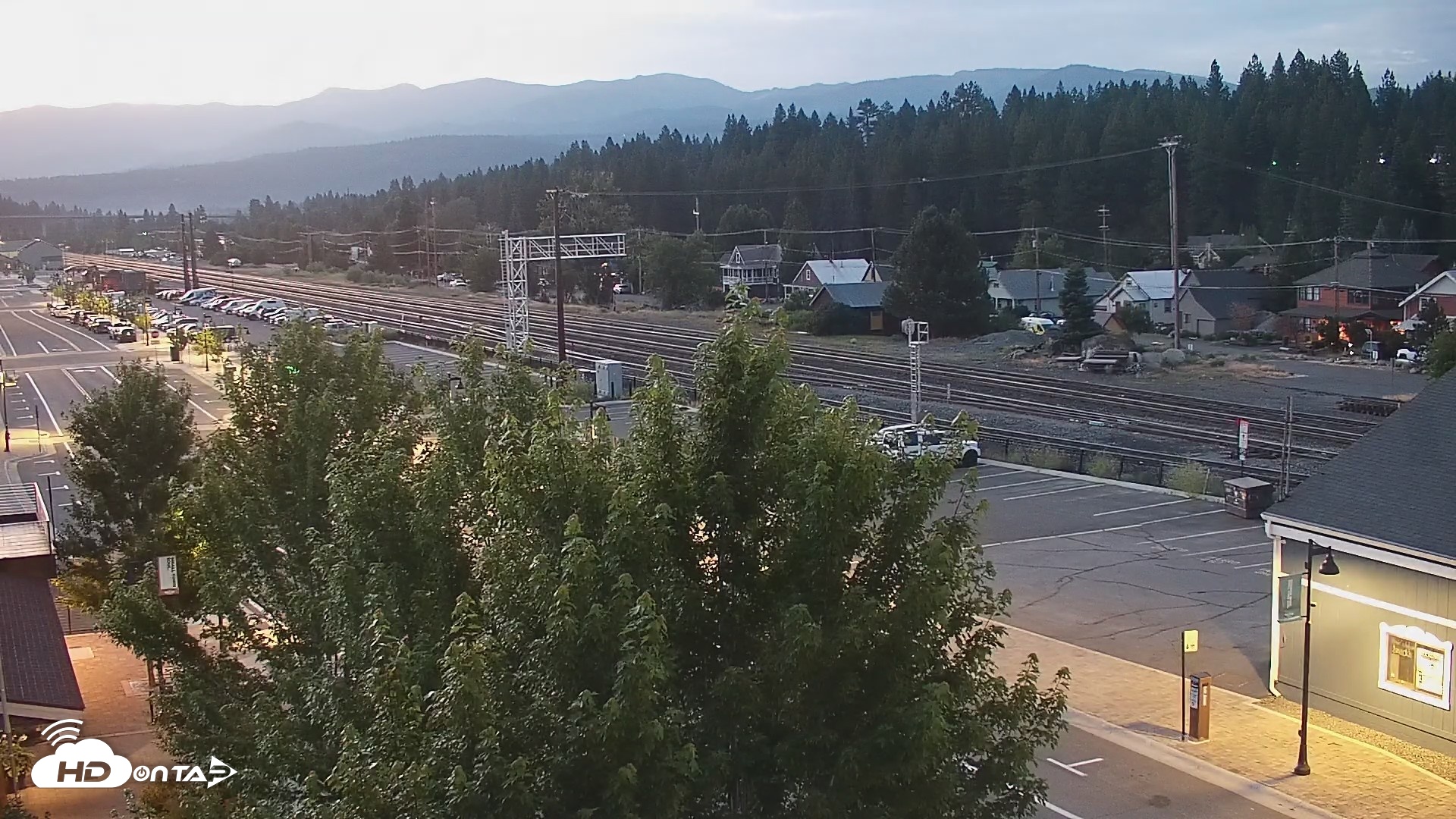 Snapshot of Downtown Truckee California Live Webcam taken Jul 21, 2026, 5:27am PDT