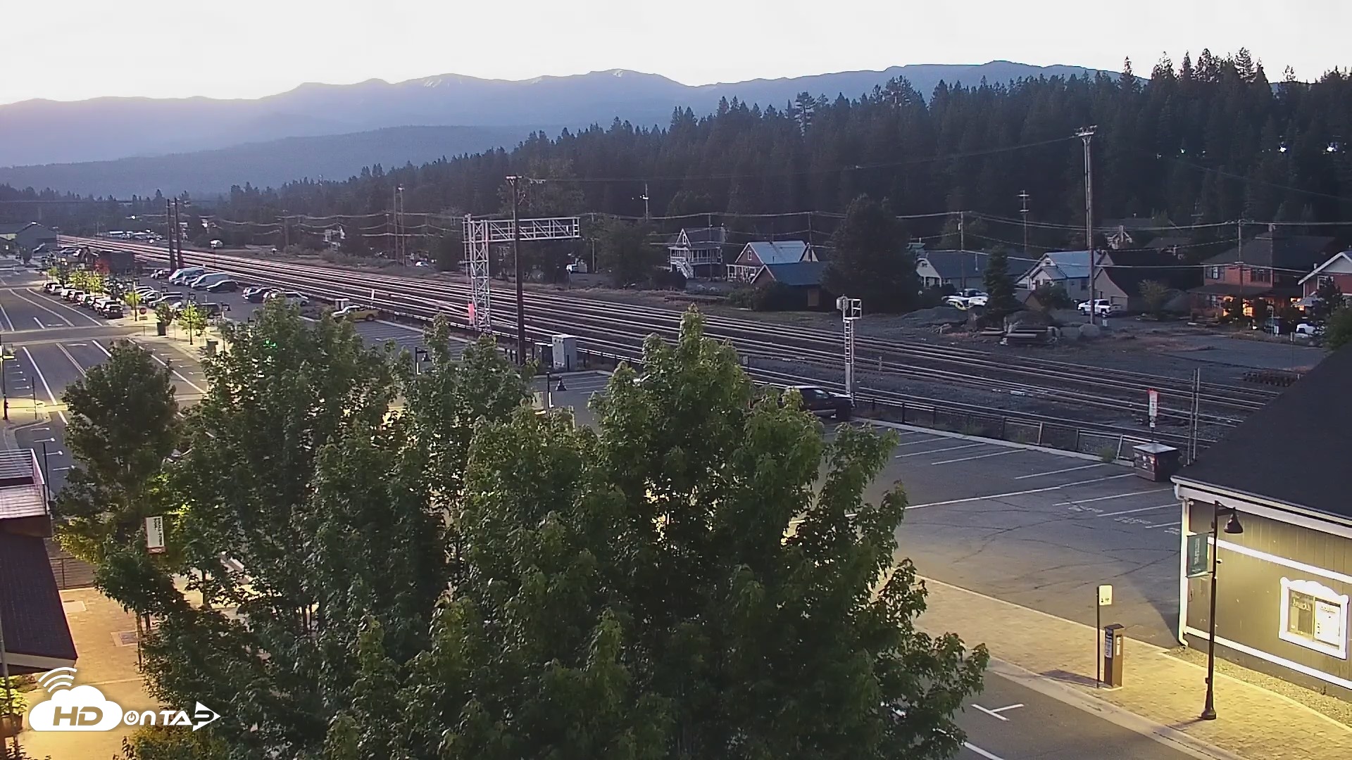 Snapshot of Downtown Truckee California Live Webcam taken Jun 13, 2026, 5:03am PDT