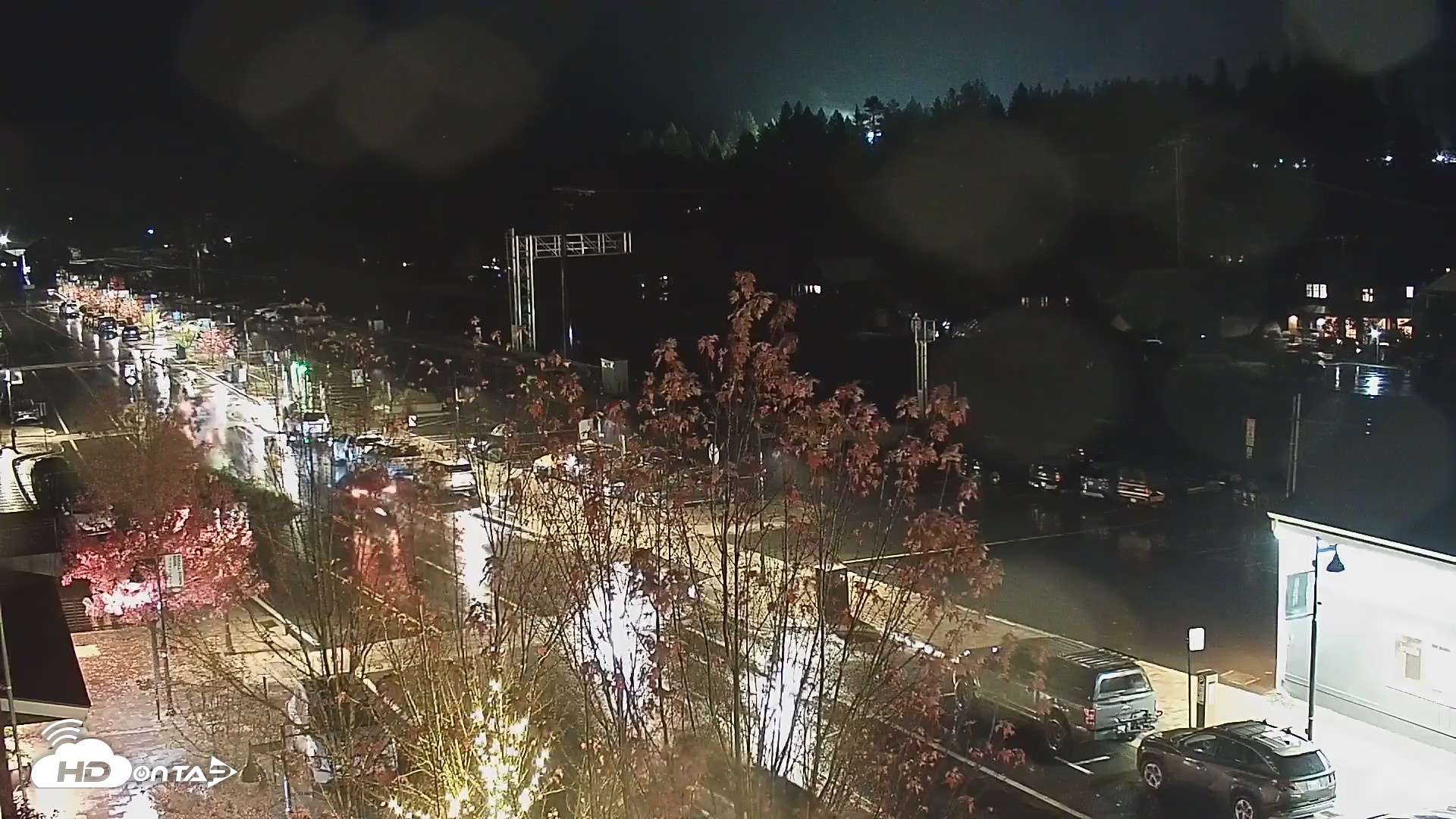 Snapshot of Downtown Truckee California Live Webcam taken Oct 21, 2026, 7:43pm PDT