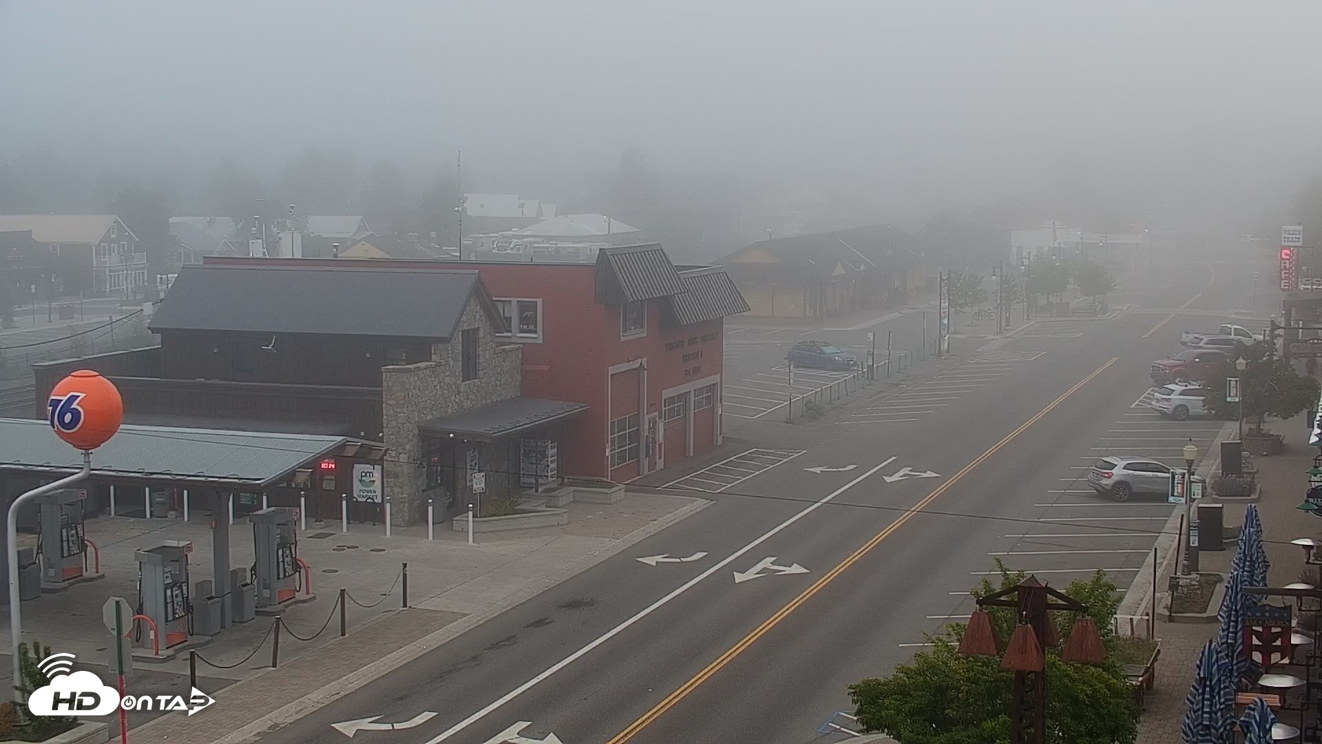 Snapshot of Downtown Truckee California Live Webcam taken May 31, 2026, 6:31am PDT