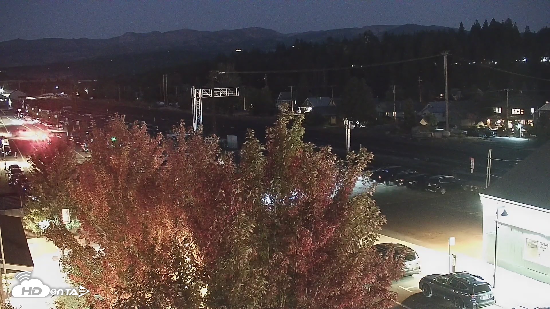 Snapshot of Downtown Truckee California Live Webcam taken Sep 18, 2026, 7:49pm PDT