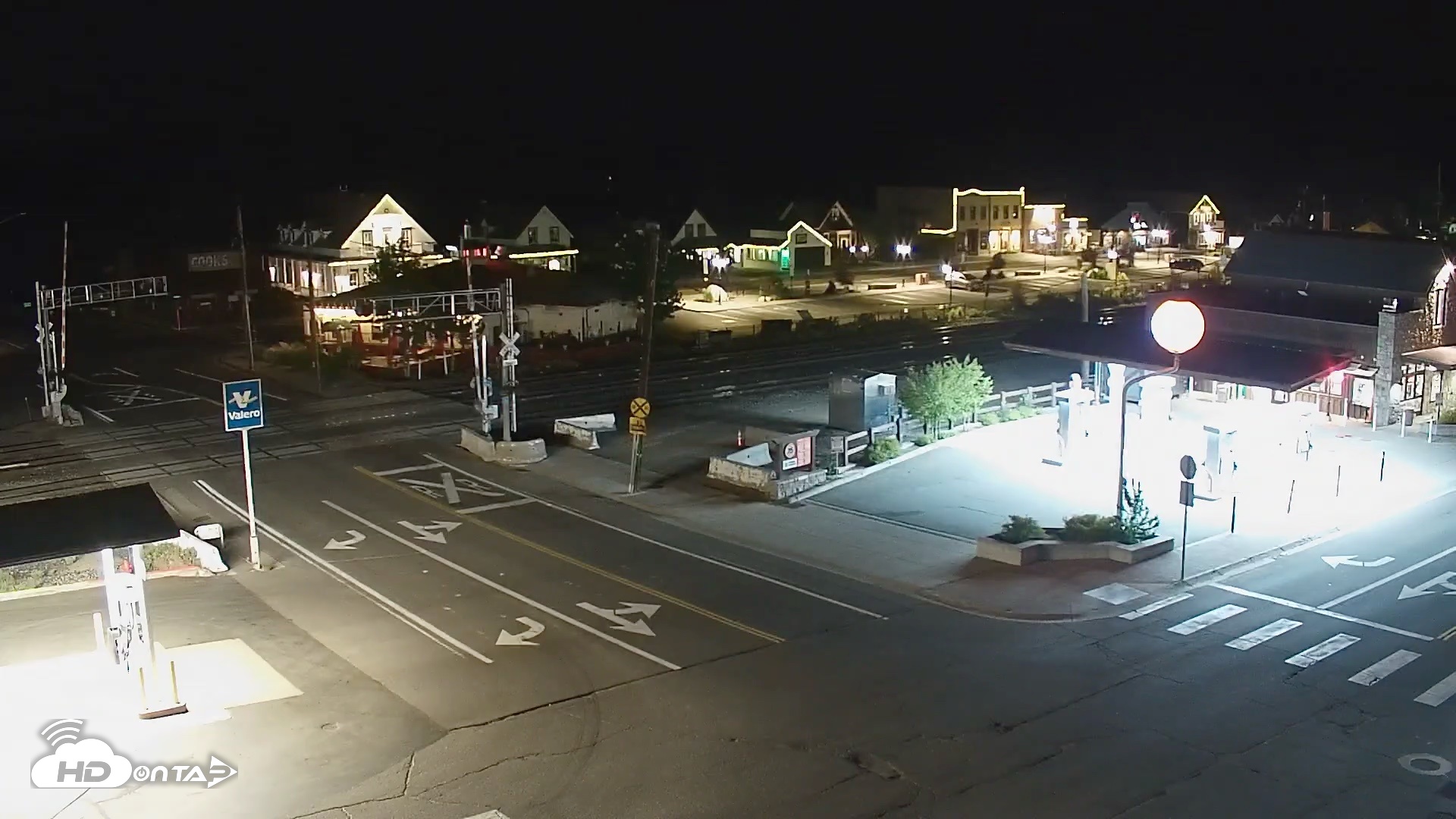 Snapshot of Downtown Truckee California Live Webcam taken Jun 12, 2026, 12:28am PDT