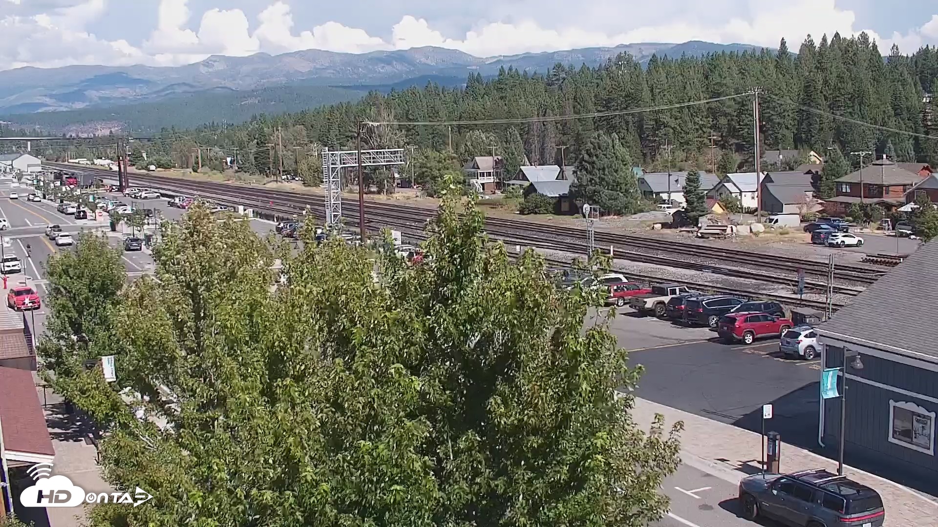 Snapshot of Downtown Truckee California Live Webcam taken Aug 14, 2026, 3:54pm PDT