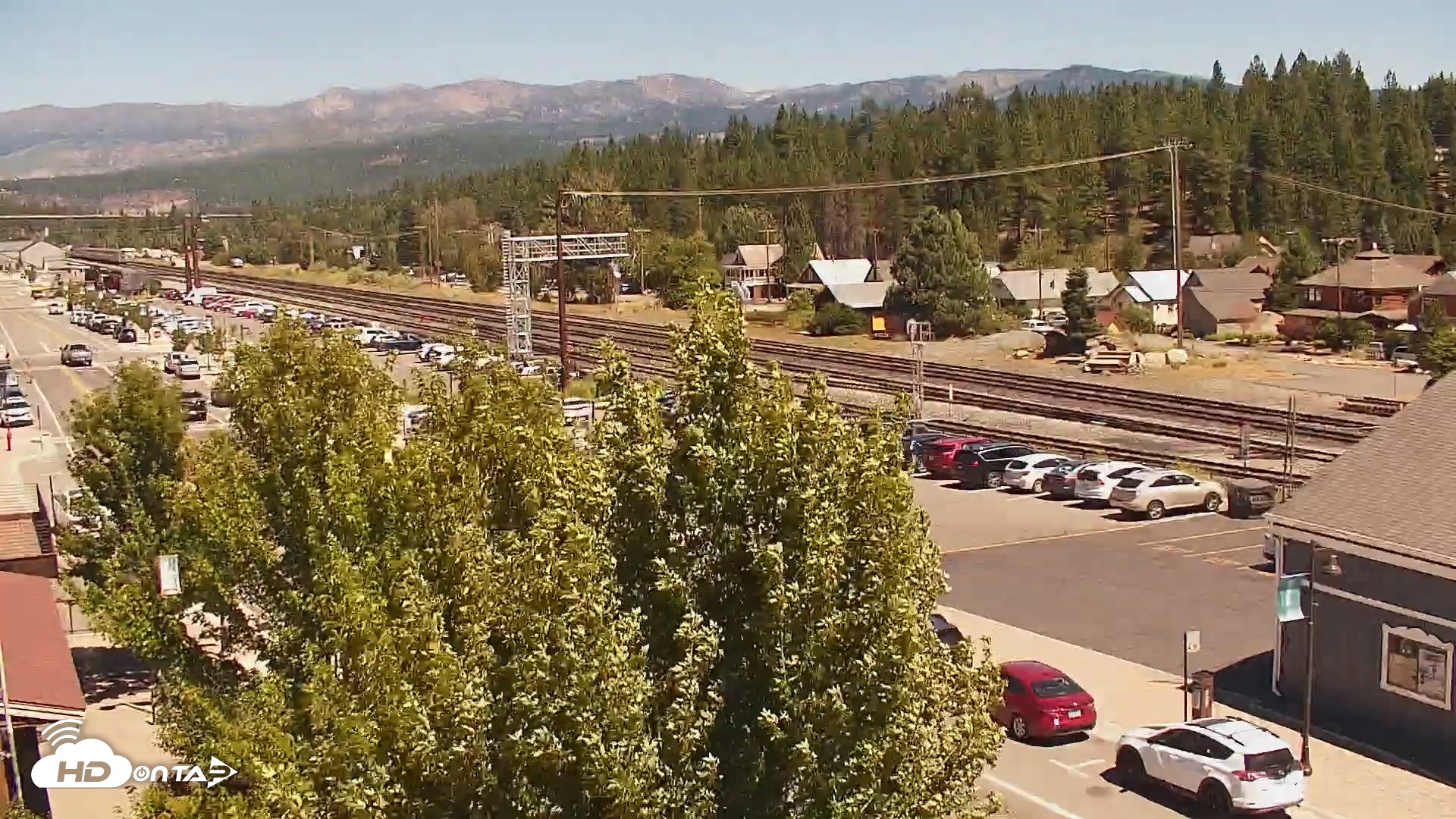 Snapshot of Downtown Truckee California Live Webcam taken Jul 26, 2026, 2:20pm PDT