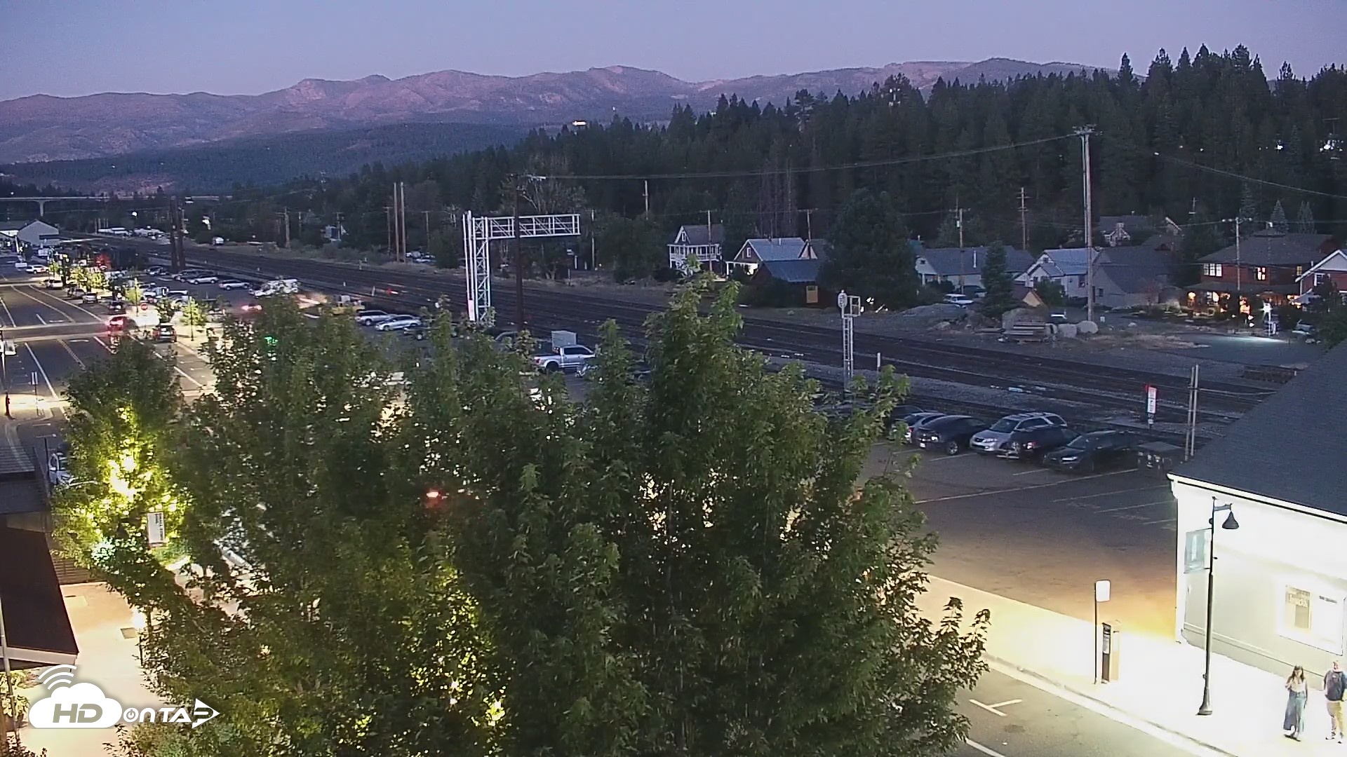 Snapshot of Downtown Truckee California Live Webcam taken Aug 9, 2026, 8:37pm PDT
