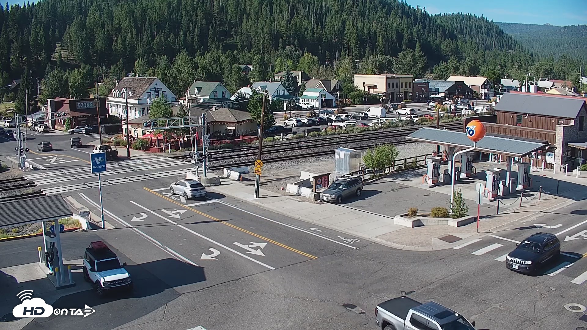 Snapshot of Downtown Truckee California Live Webcam taken Aug 7, 2026, 8:58am PDT